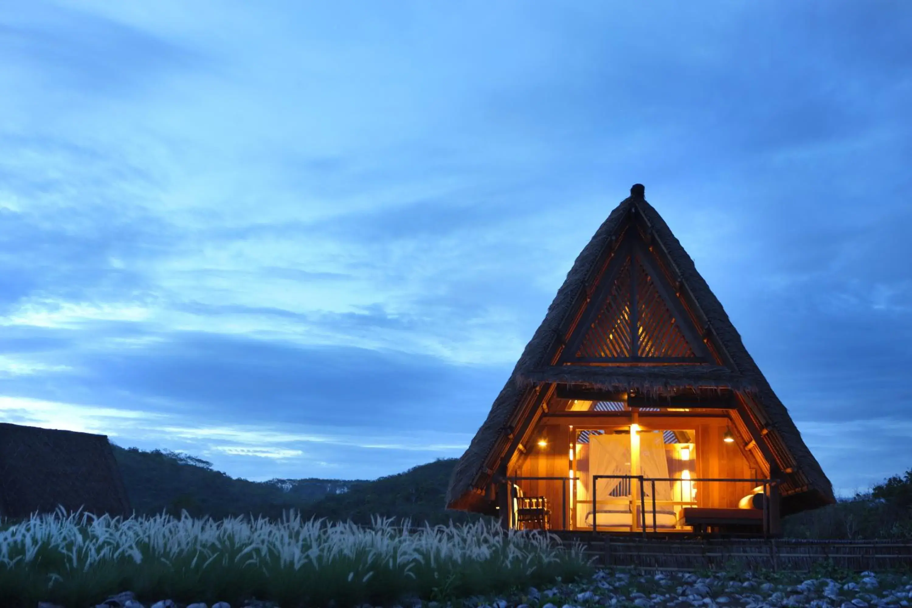 Facade/entrance in Jeeva Beloam Beach Camp Facade/entrance in Jeeva Beloam Beach Camp