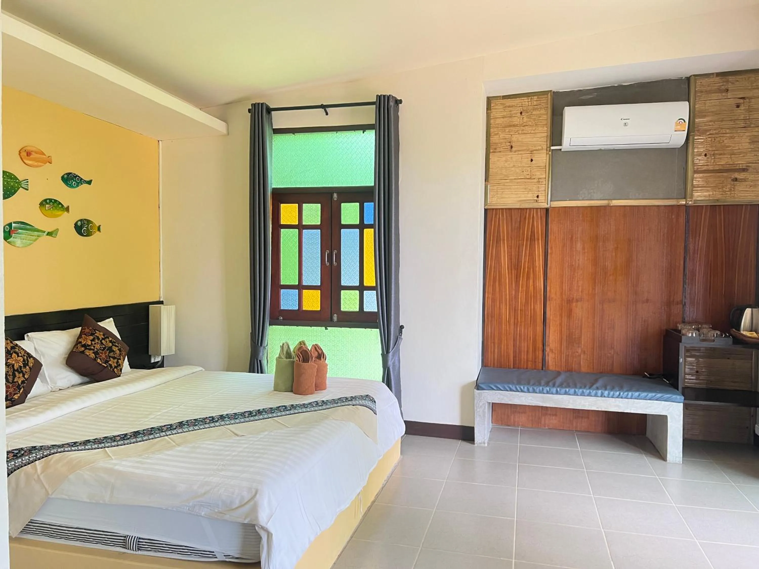 Bed in Coco Lanta Resort - SHA Extra Plus