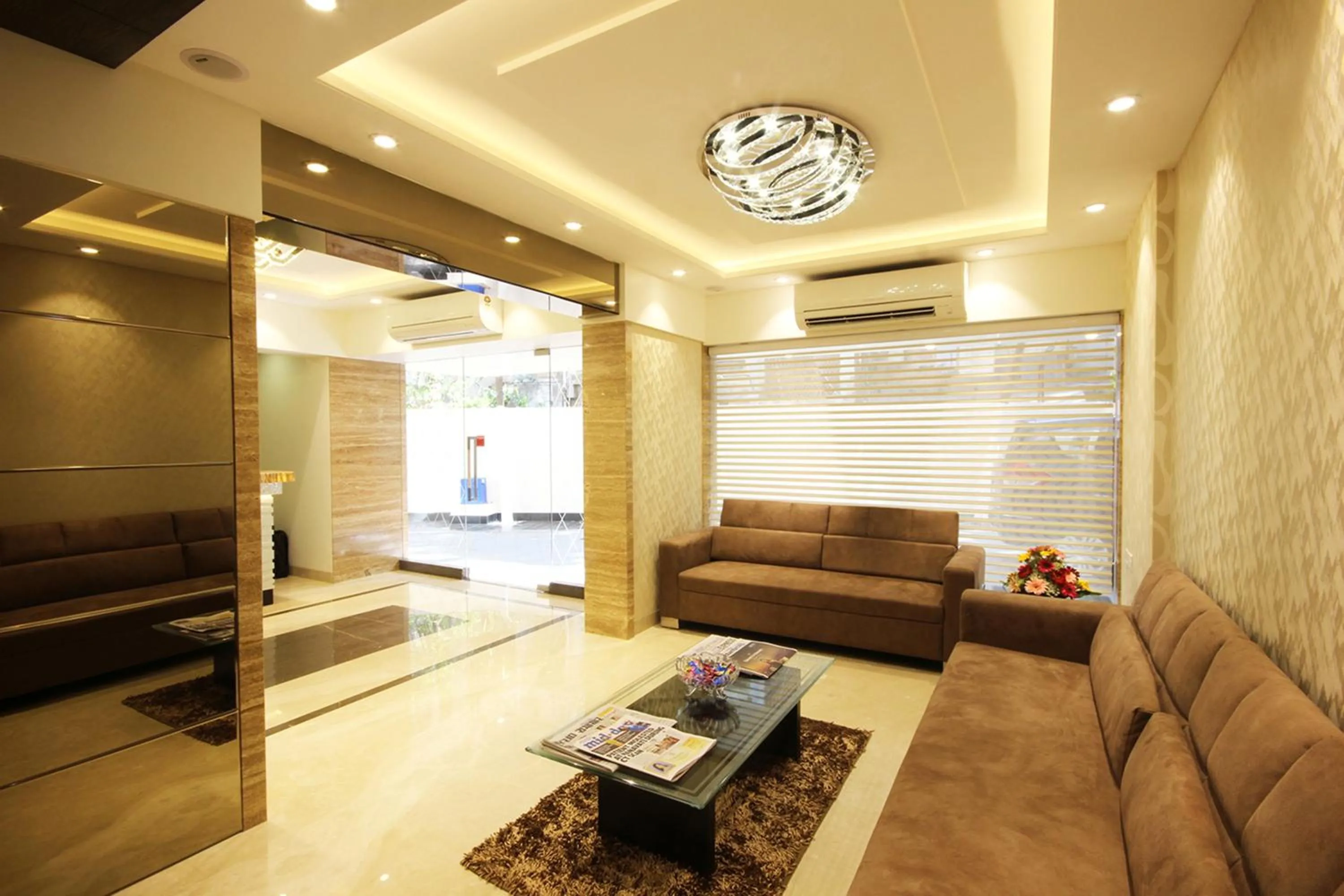 Lobby or reception in Hotel Columbus