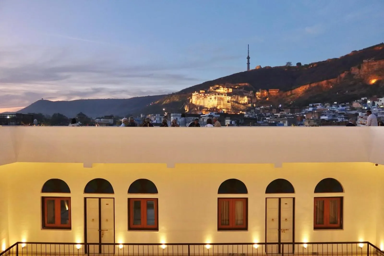 View (from property/room) in Dev Niwas - Heritage Hotel