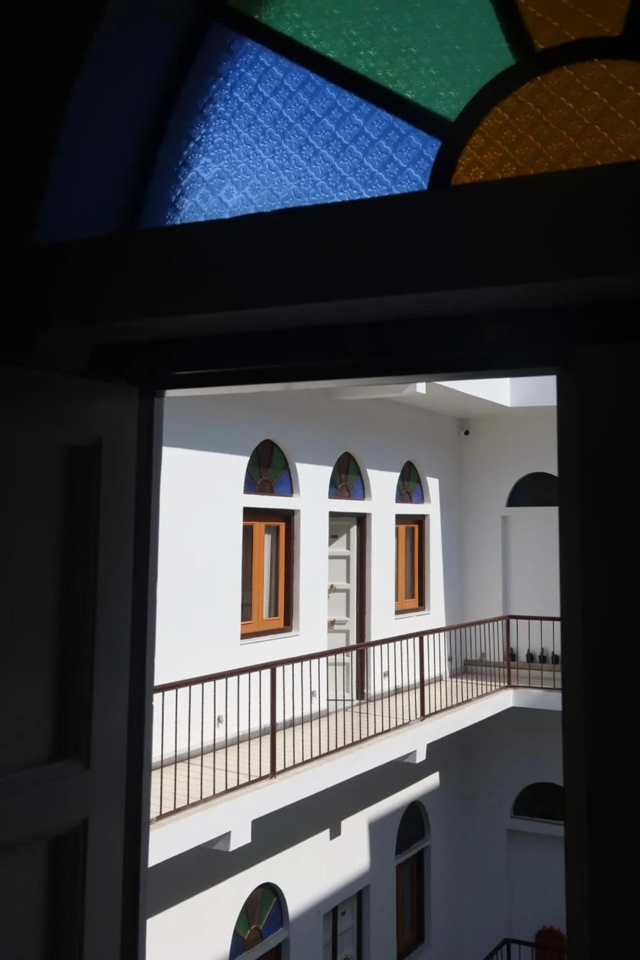 Decorative detail in Dev Niwas - Heritage Hotel