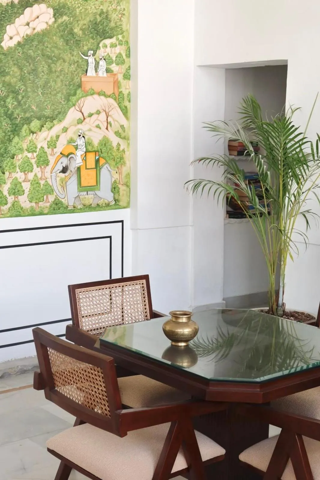 Decorative detail in Dev Niwas - Heritage Hotel