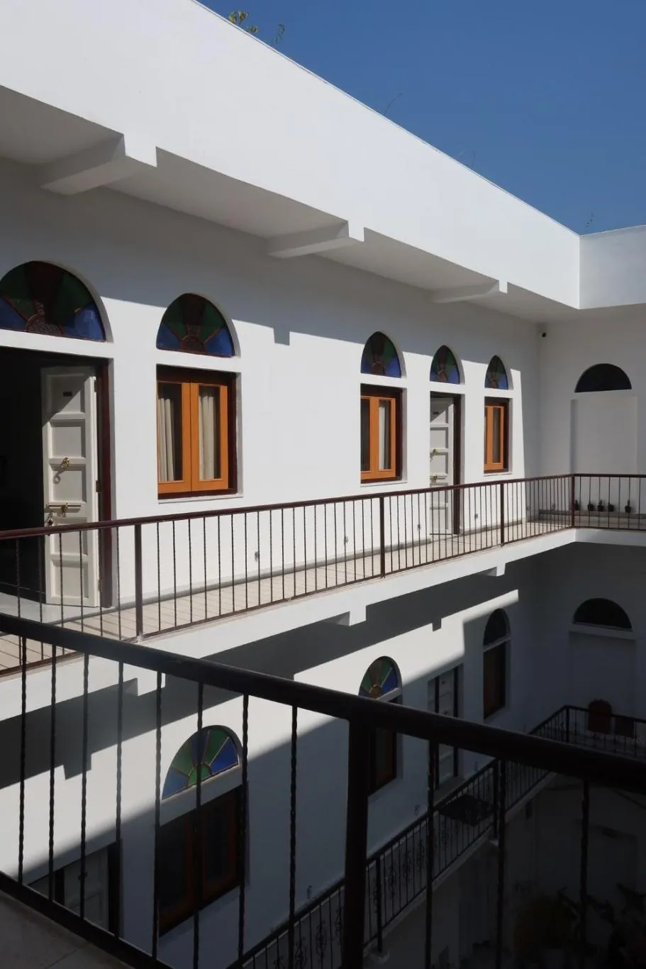 Inner courtyard view in Dev Niwas - Heritage Hotel