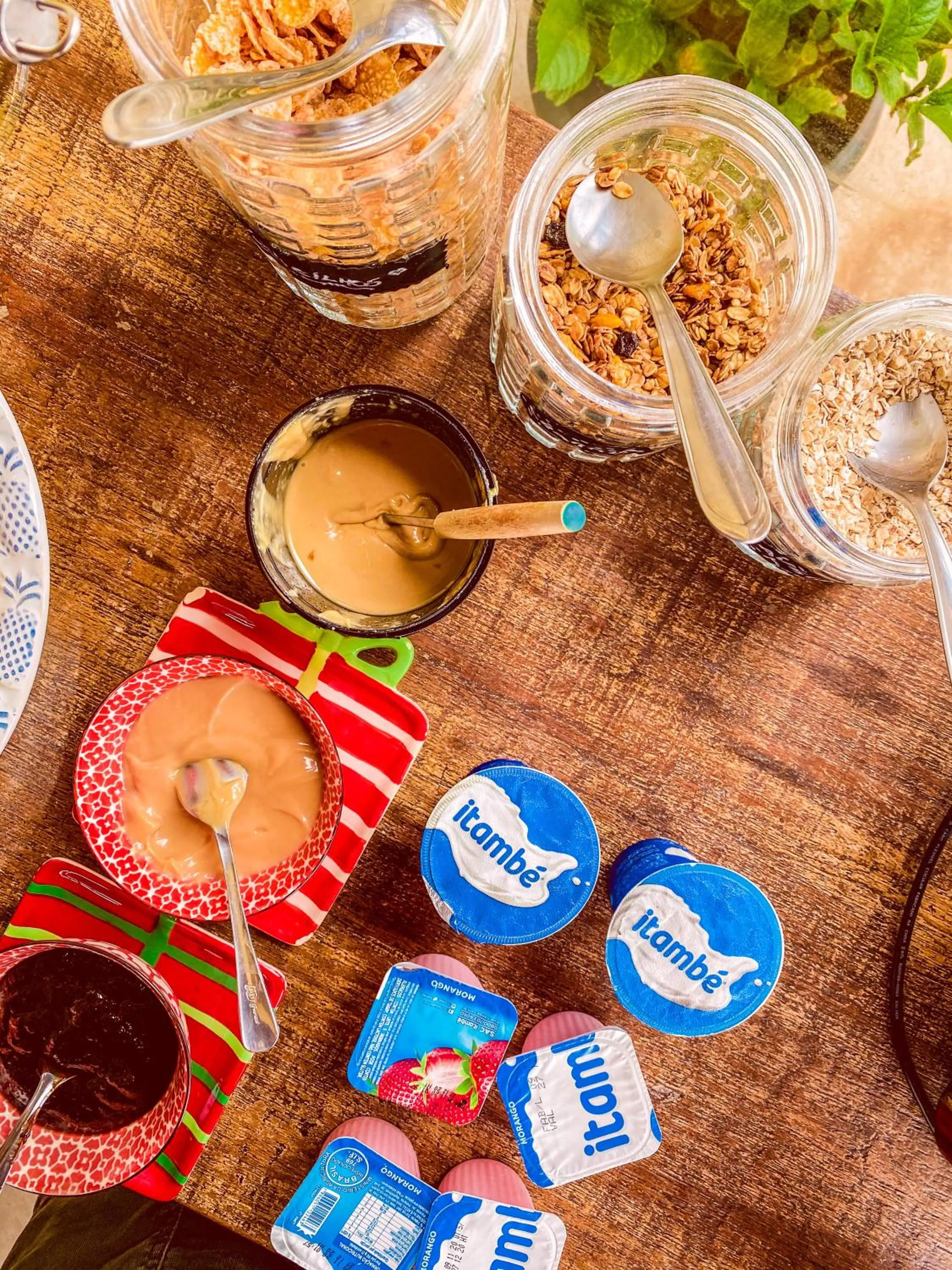Breakfast in Pousada Quintal da Lua