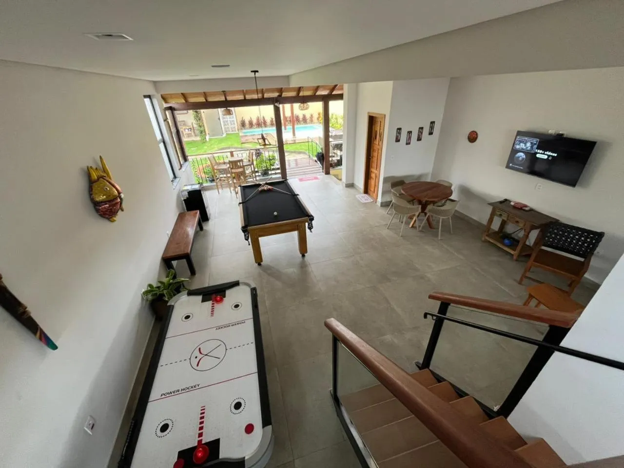 Game Room in Pousada Quintal da Lua