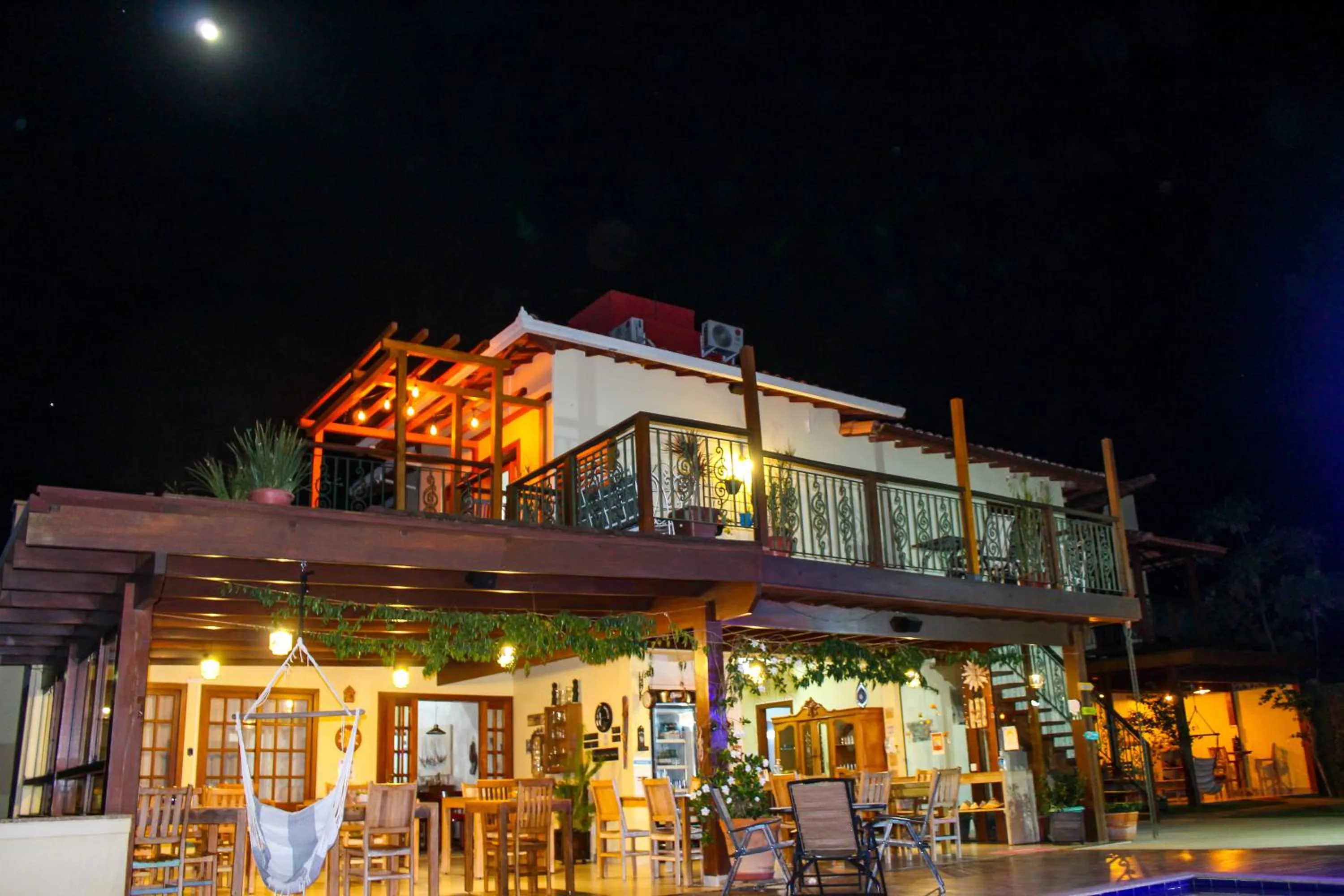 Property building in Pousada Quintal da Lua