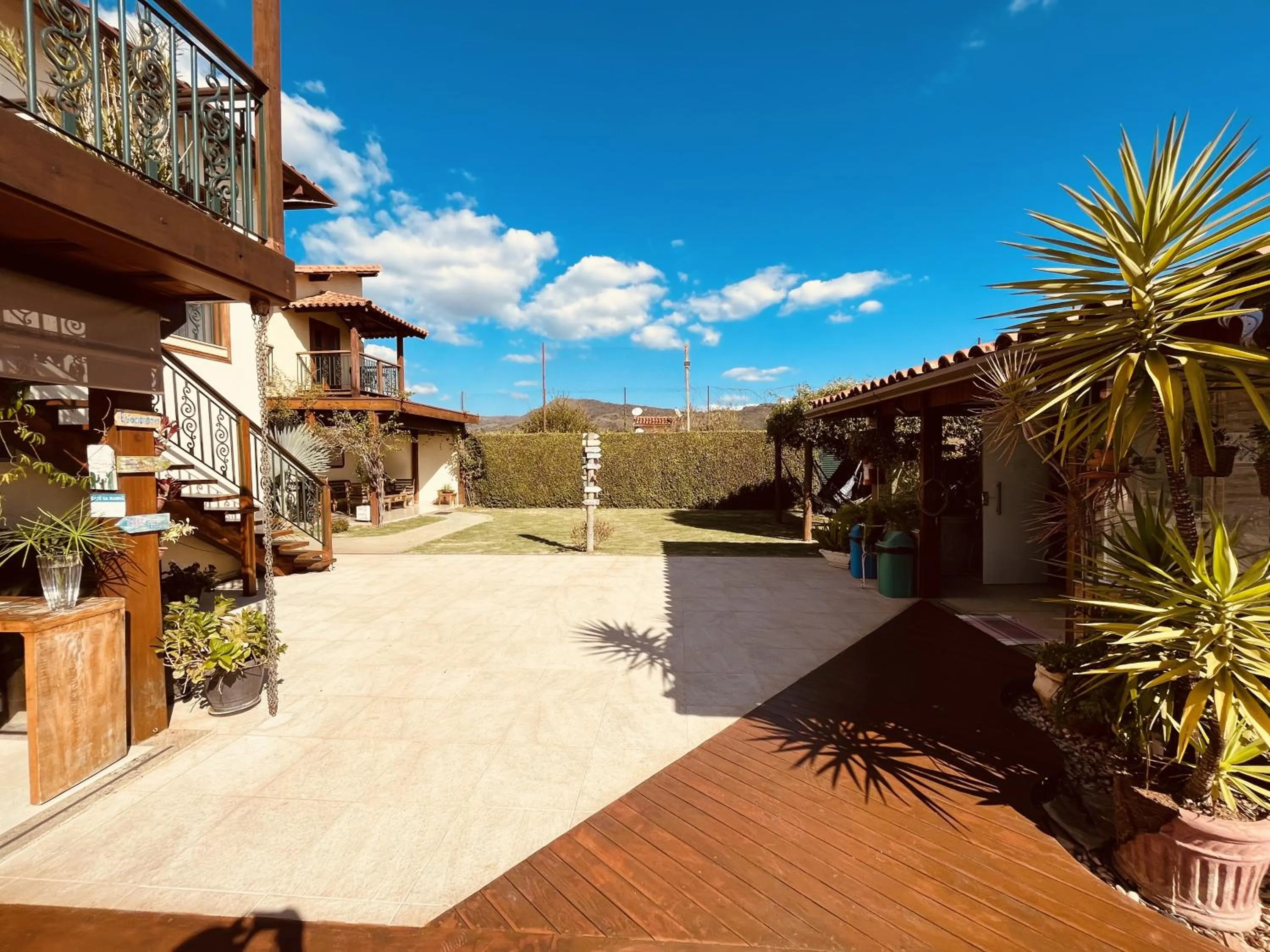 Garden in Pousada Quintal da Lua