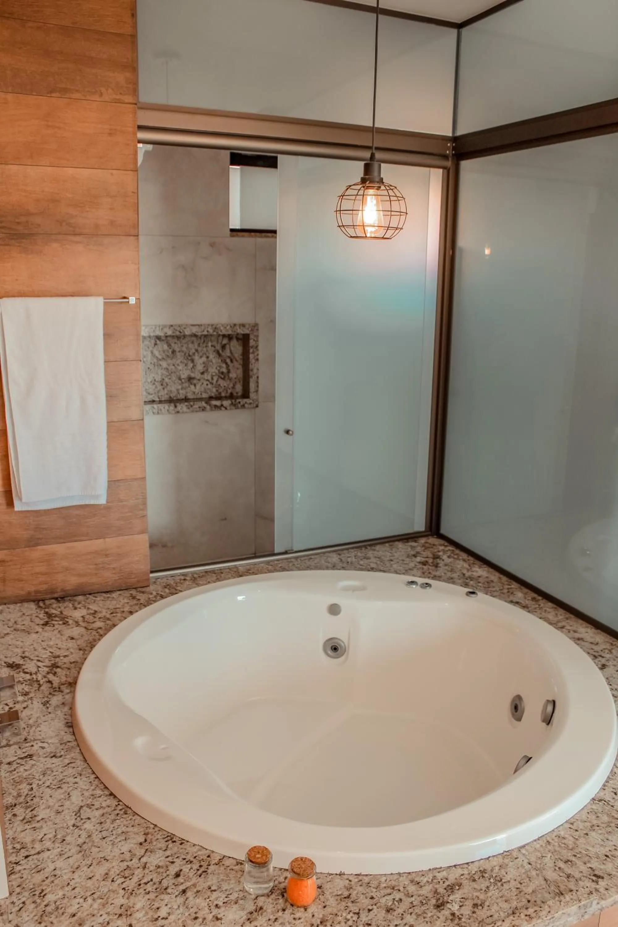 Bathroom in Pousada Quintal da Lua