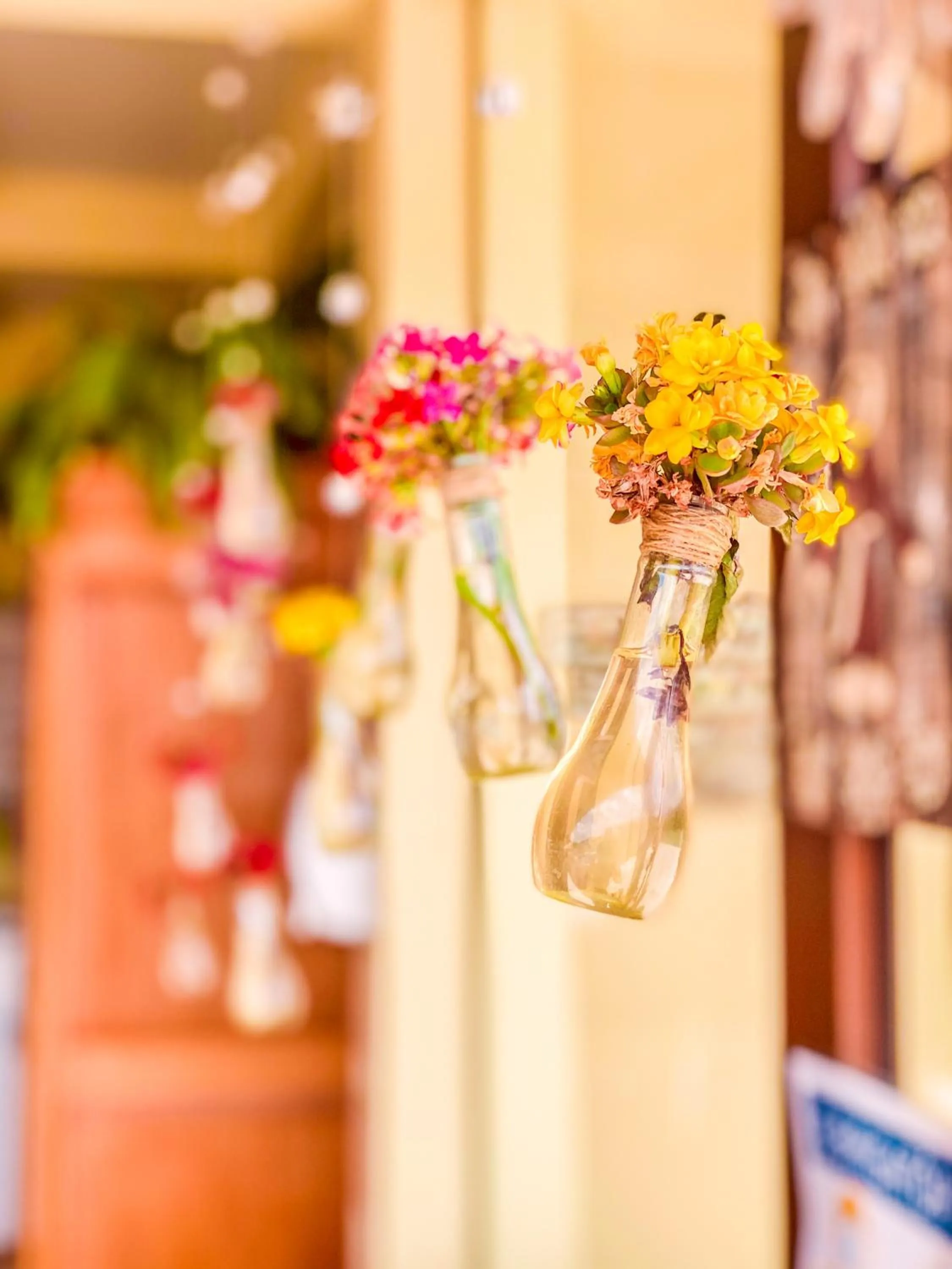 Decorative detail in Pousada Quintal da Lua