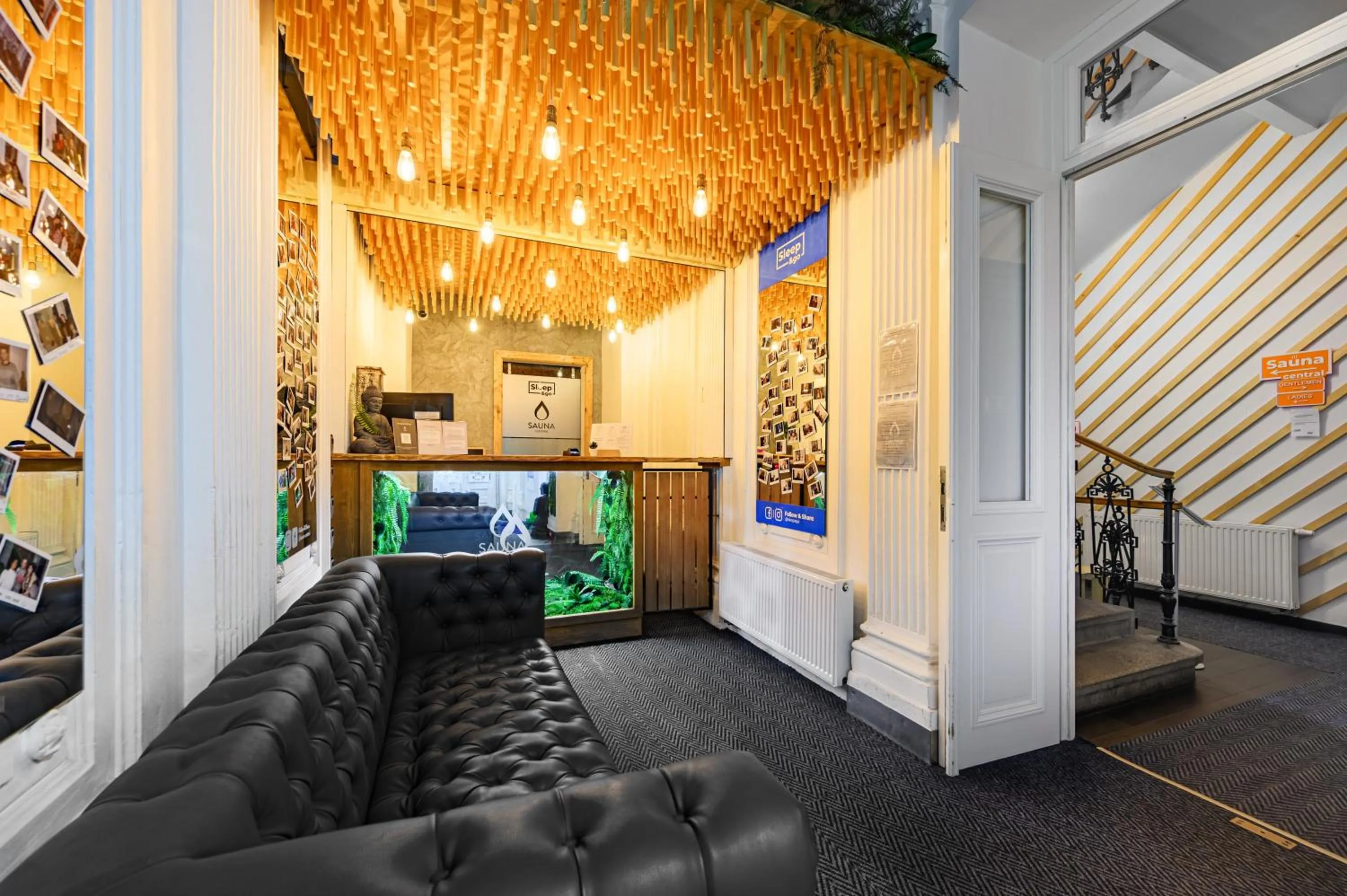 Lobby or reception in Wellness Rooms Central