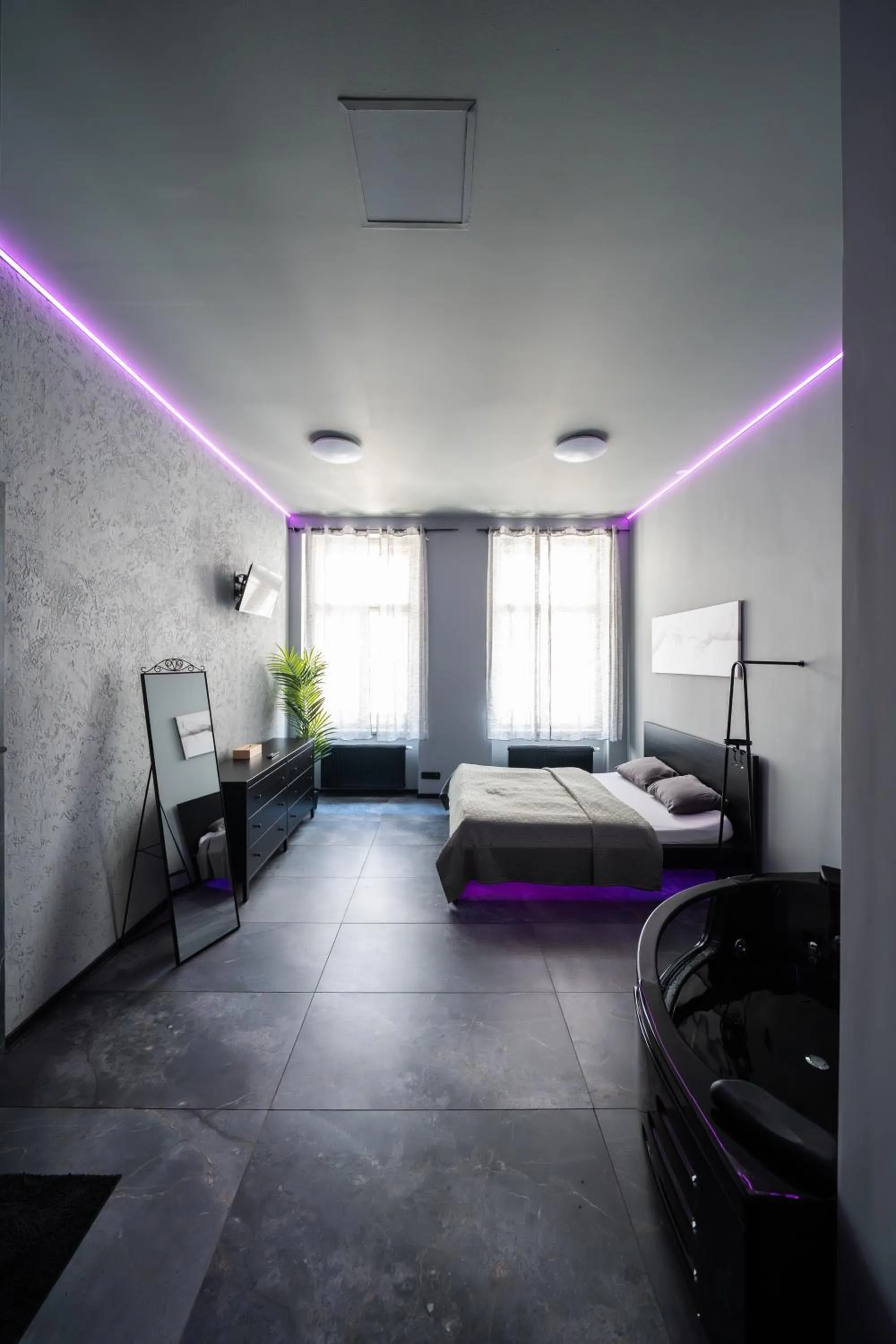 Bed in Wellness Rooms Central