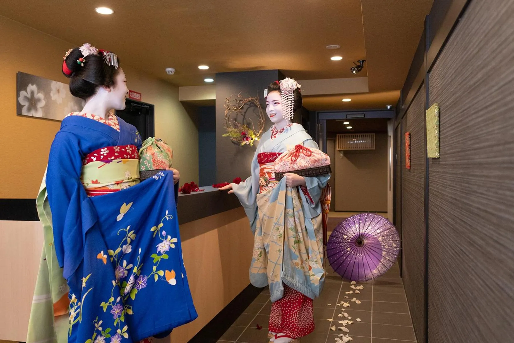 Lobby or reception in Stay SAKURA Kyoto Gion North