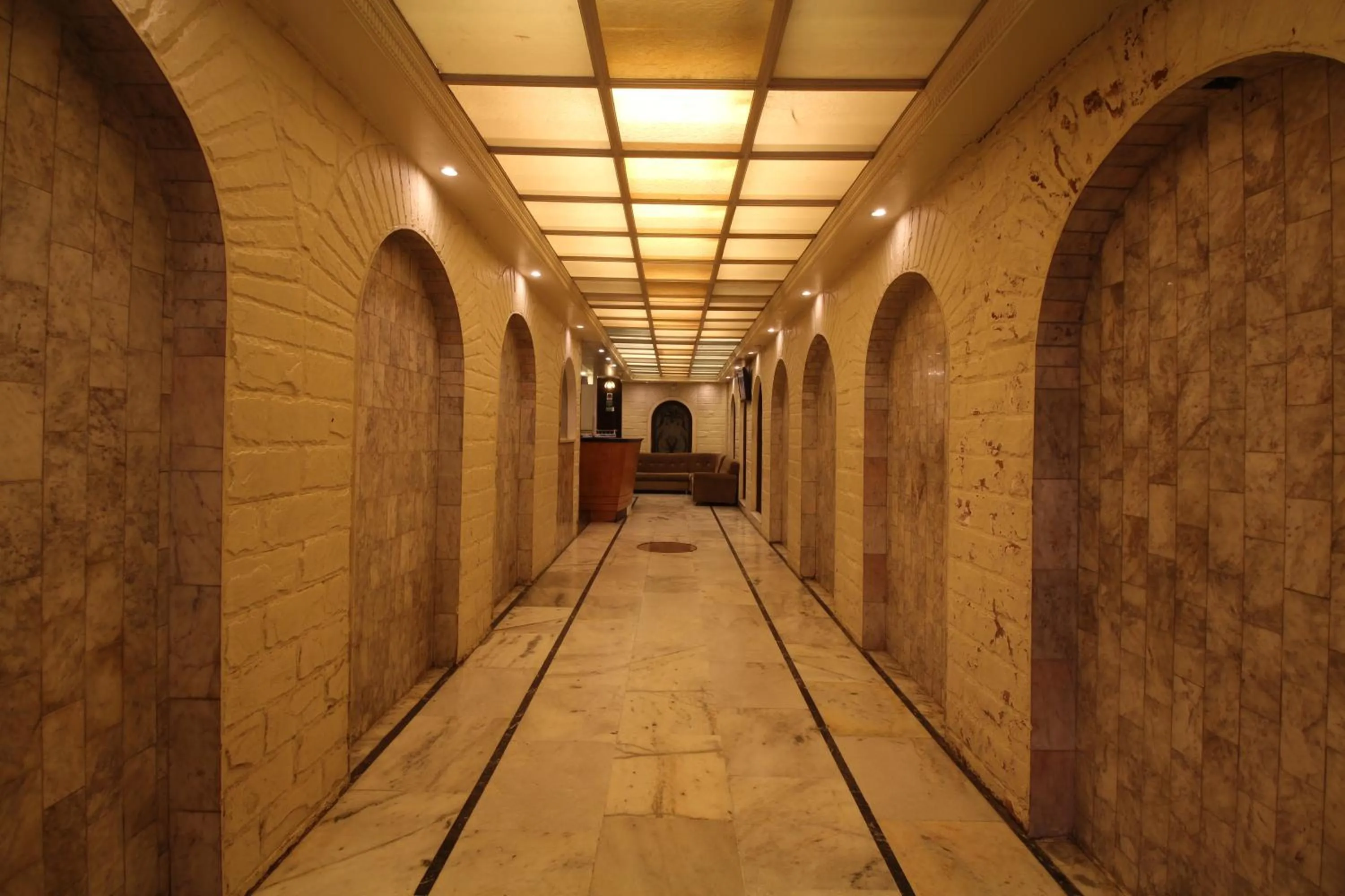 Lobby or reception in Hotel Shivkrupa