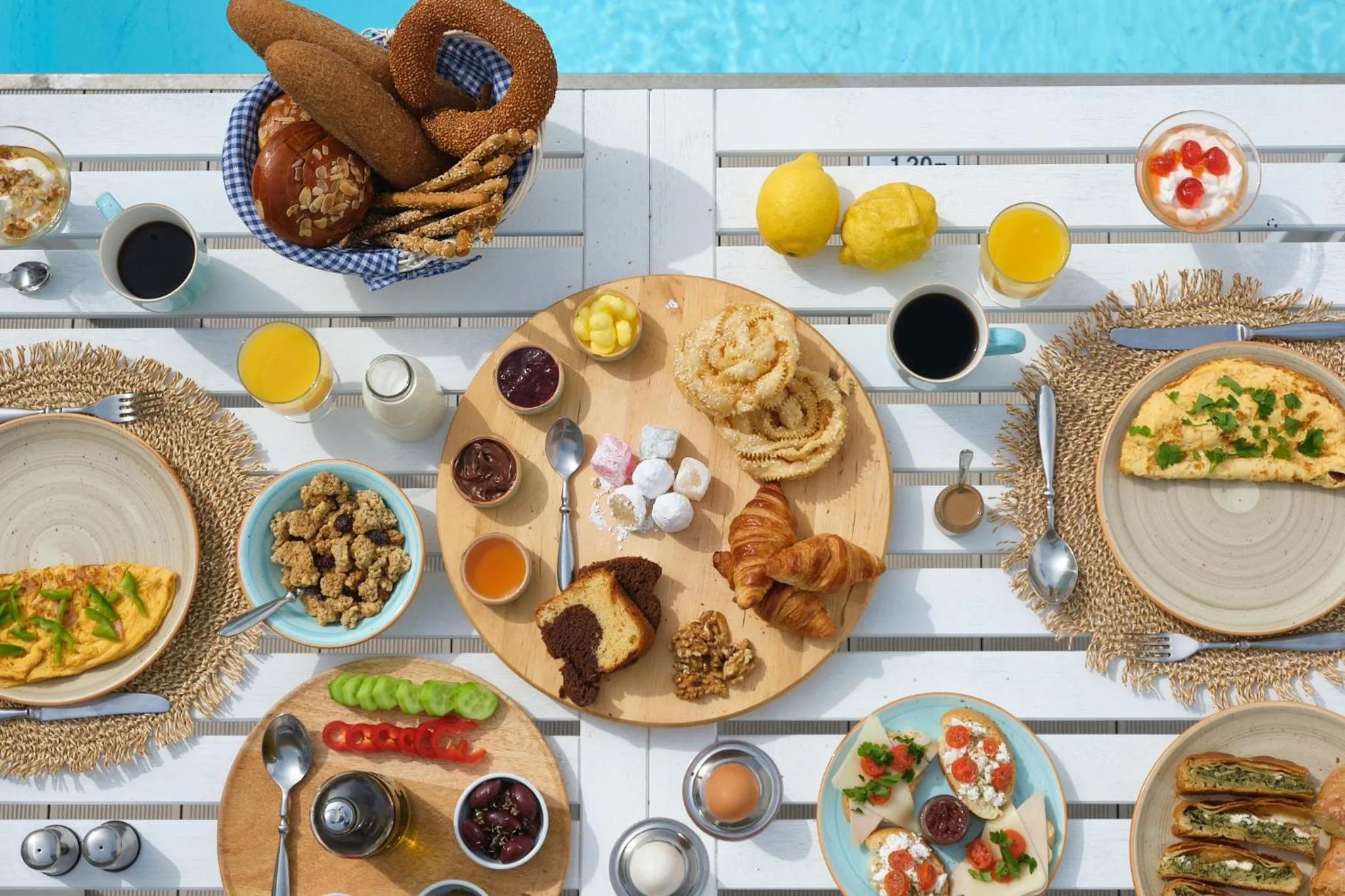 Breakfast in Porto Vecchio Luxury Suites