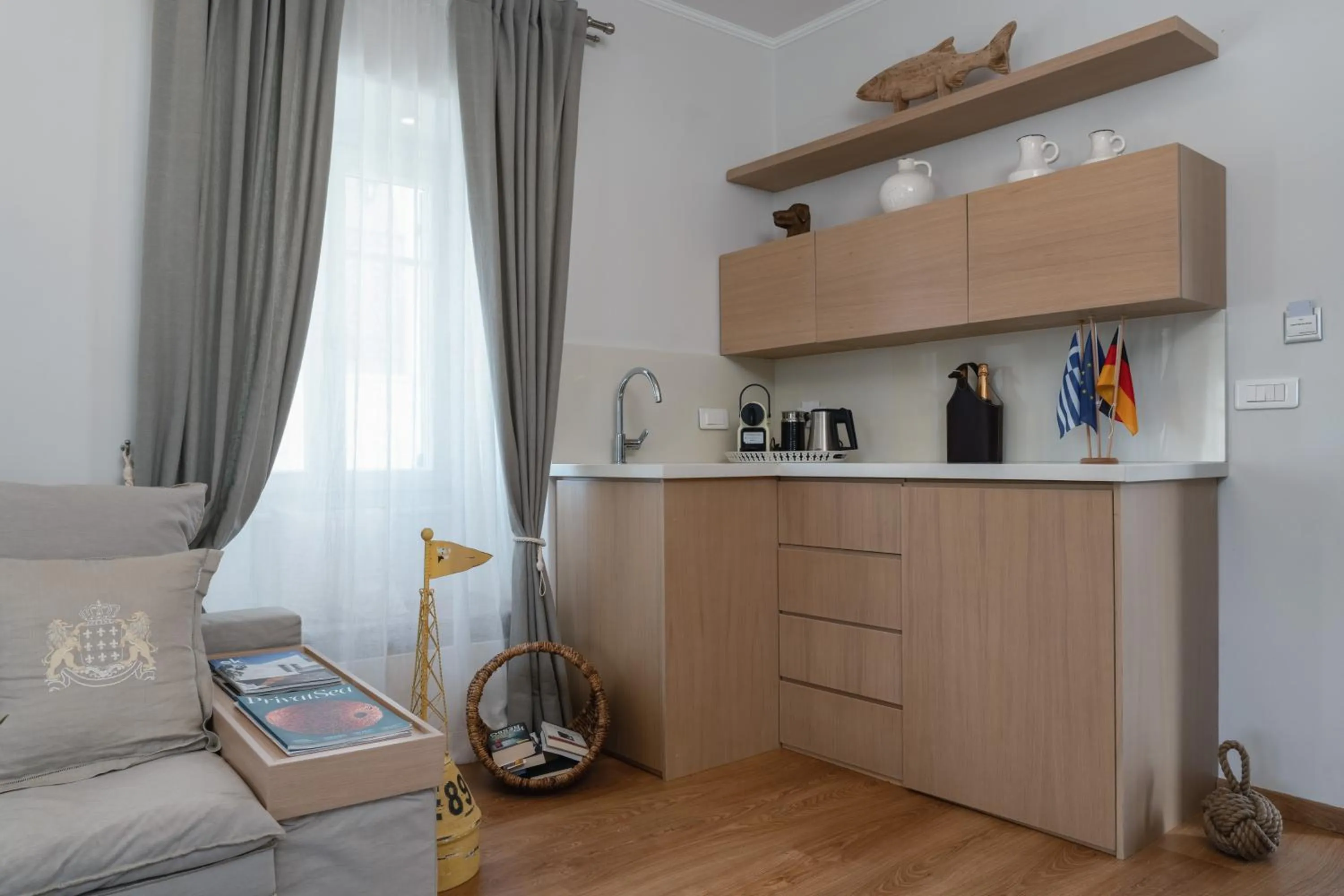 Coffee/tea facilities in Porto Vecchio Luxury Suites