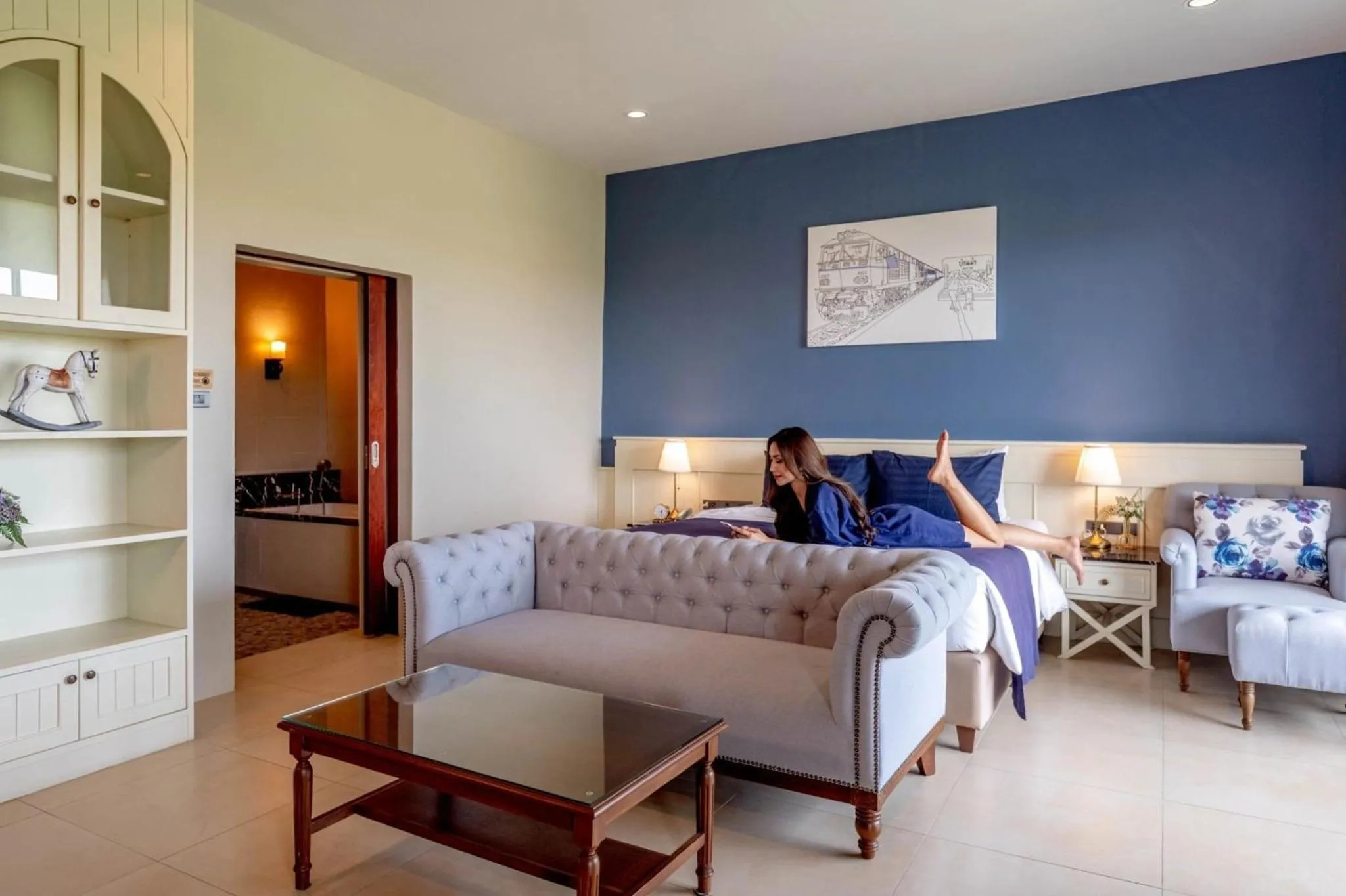 Photo of the whole room, Bed in The Cavalli Casa Resort