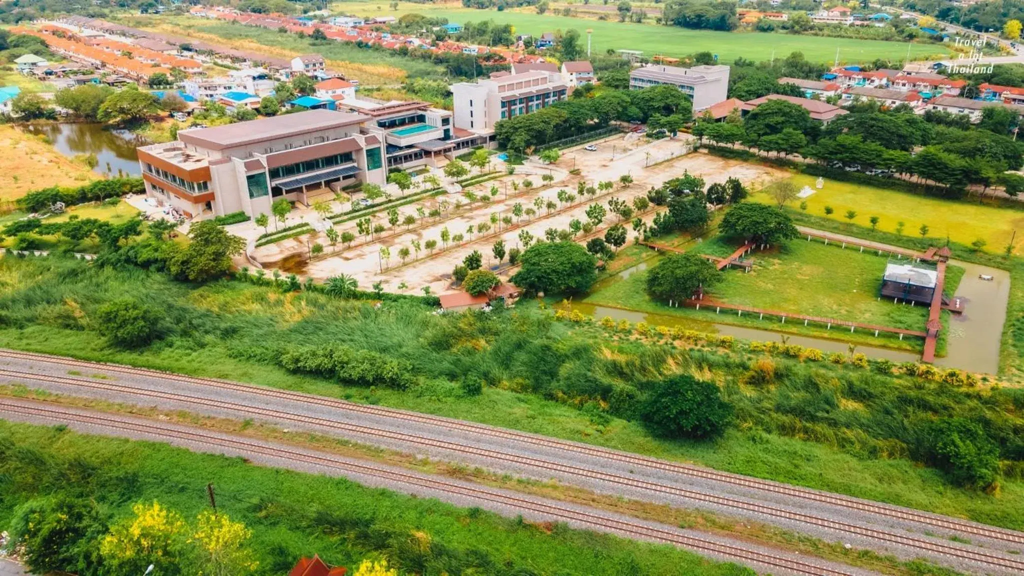 Bird's eye view in The Cavalli Casa Resort Bird's eye view in The Cavalli Casa Resort