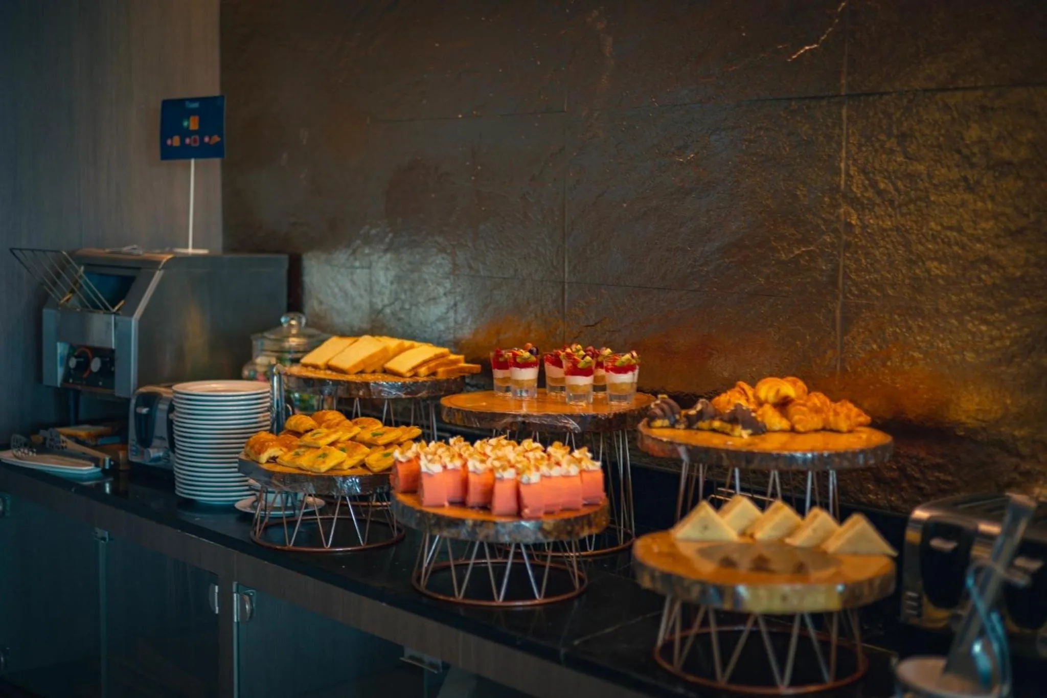 Food and drinks in The Cavalli Casa Resort