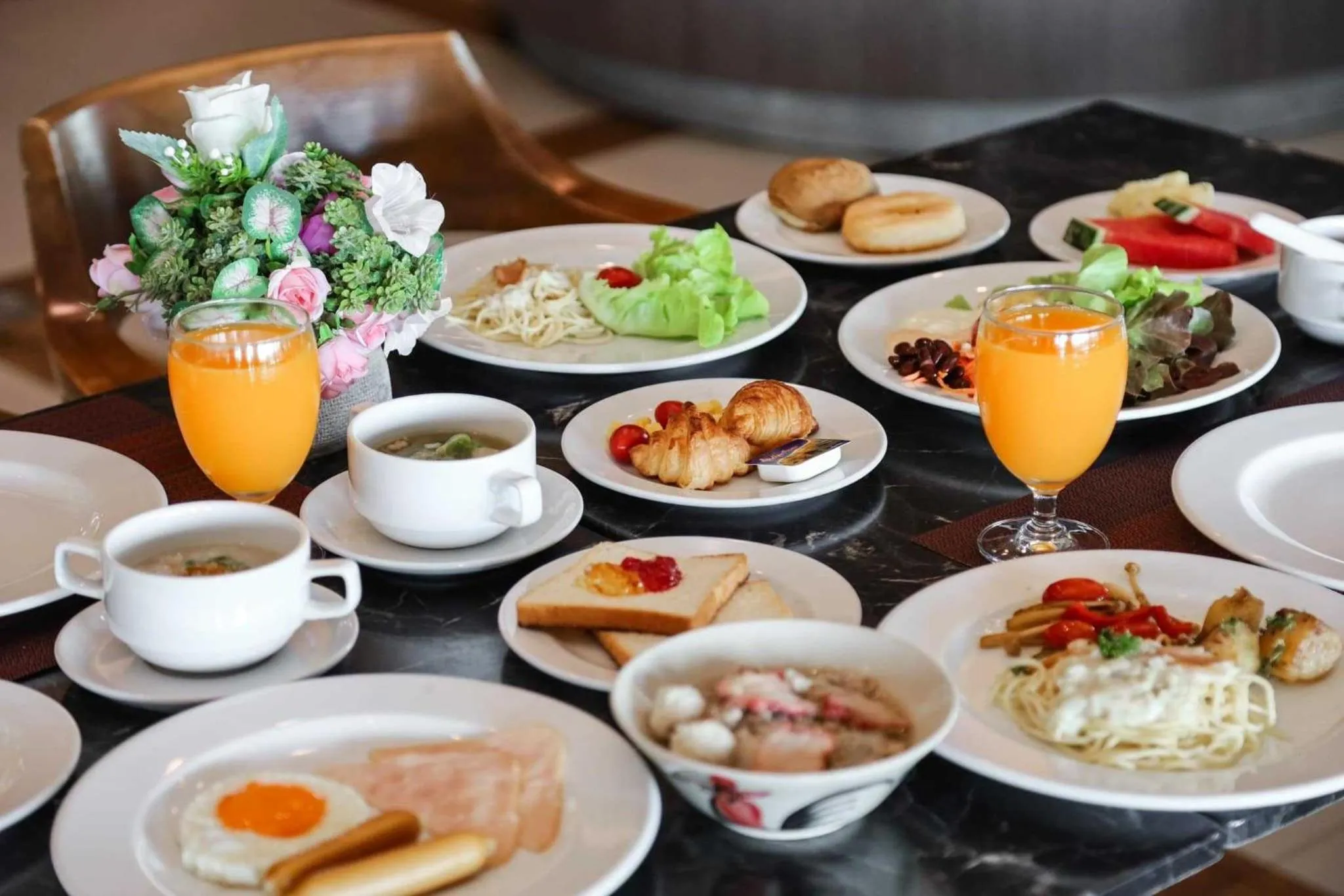 Food and drinks in The Cavalli Casa Resort