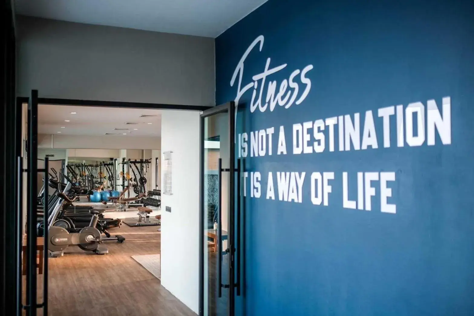 Fitness centre/facilities in The Cavalli Casa Resort Fitness centre/facilities in The Cavalli Casa Resort