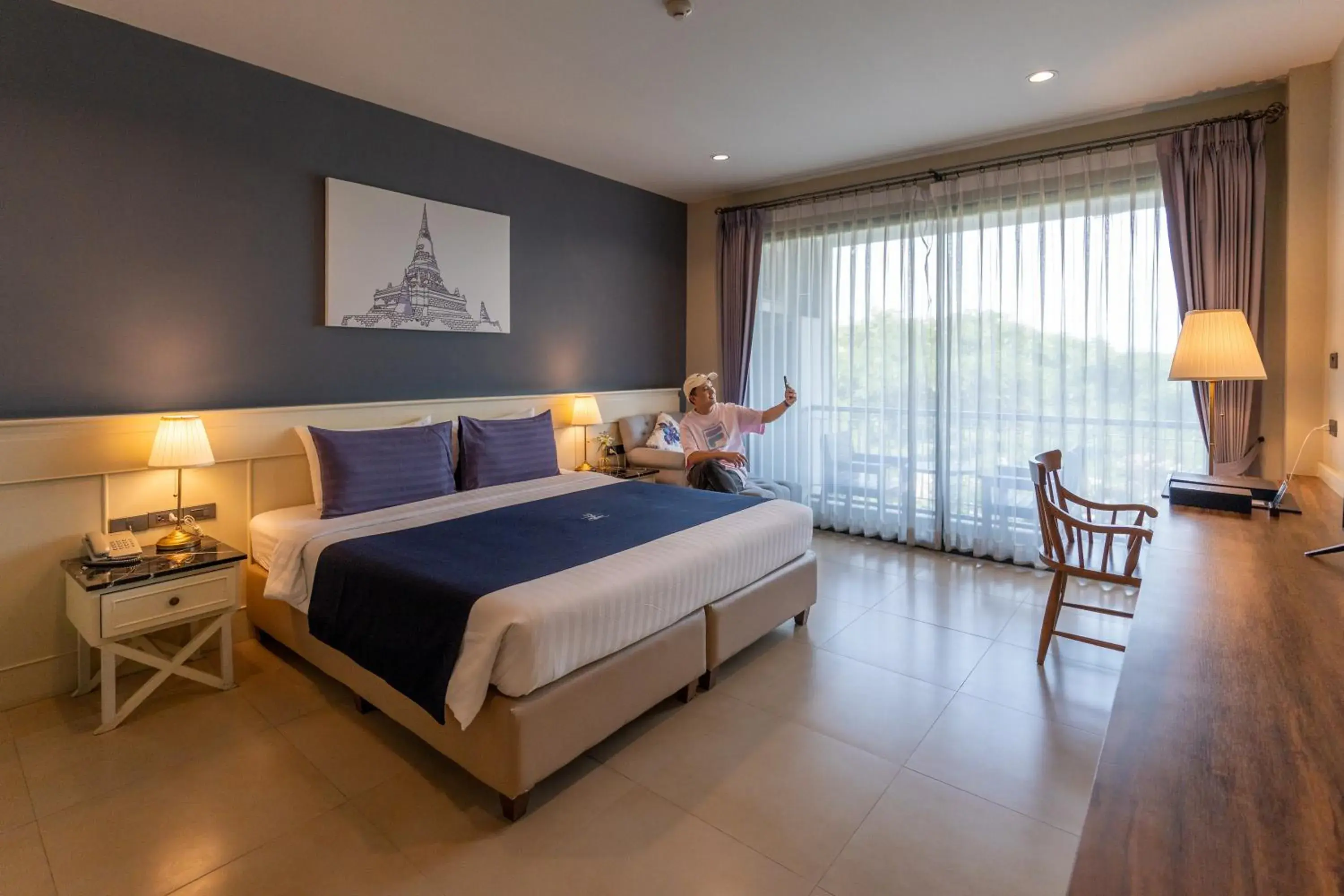 Bed in The Cavalli Casa Resort Bed in The Cavalli Casa Resort