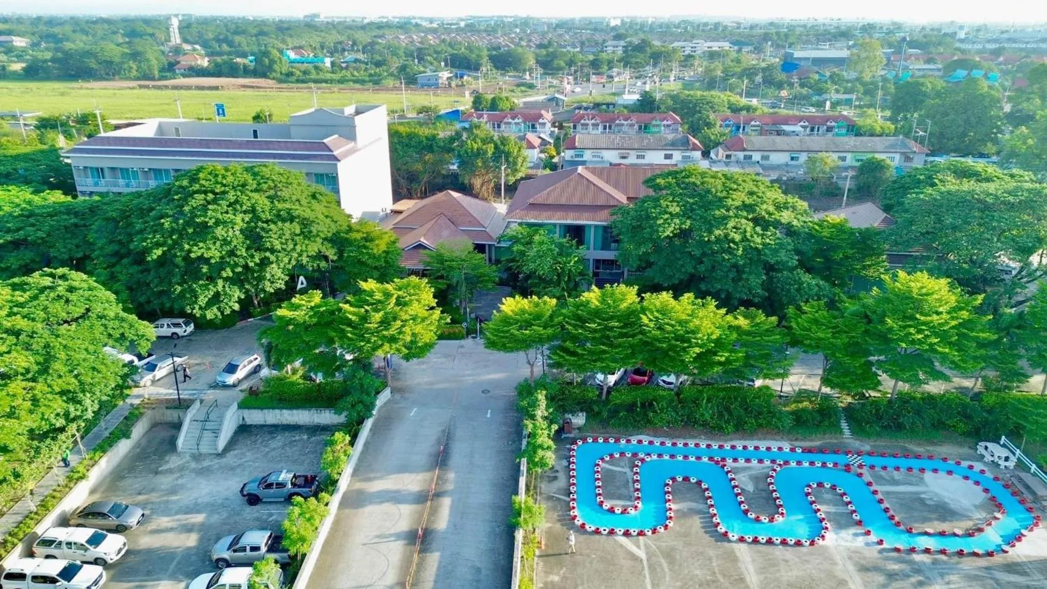 Children play ground in The Cavalli Casa Resort