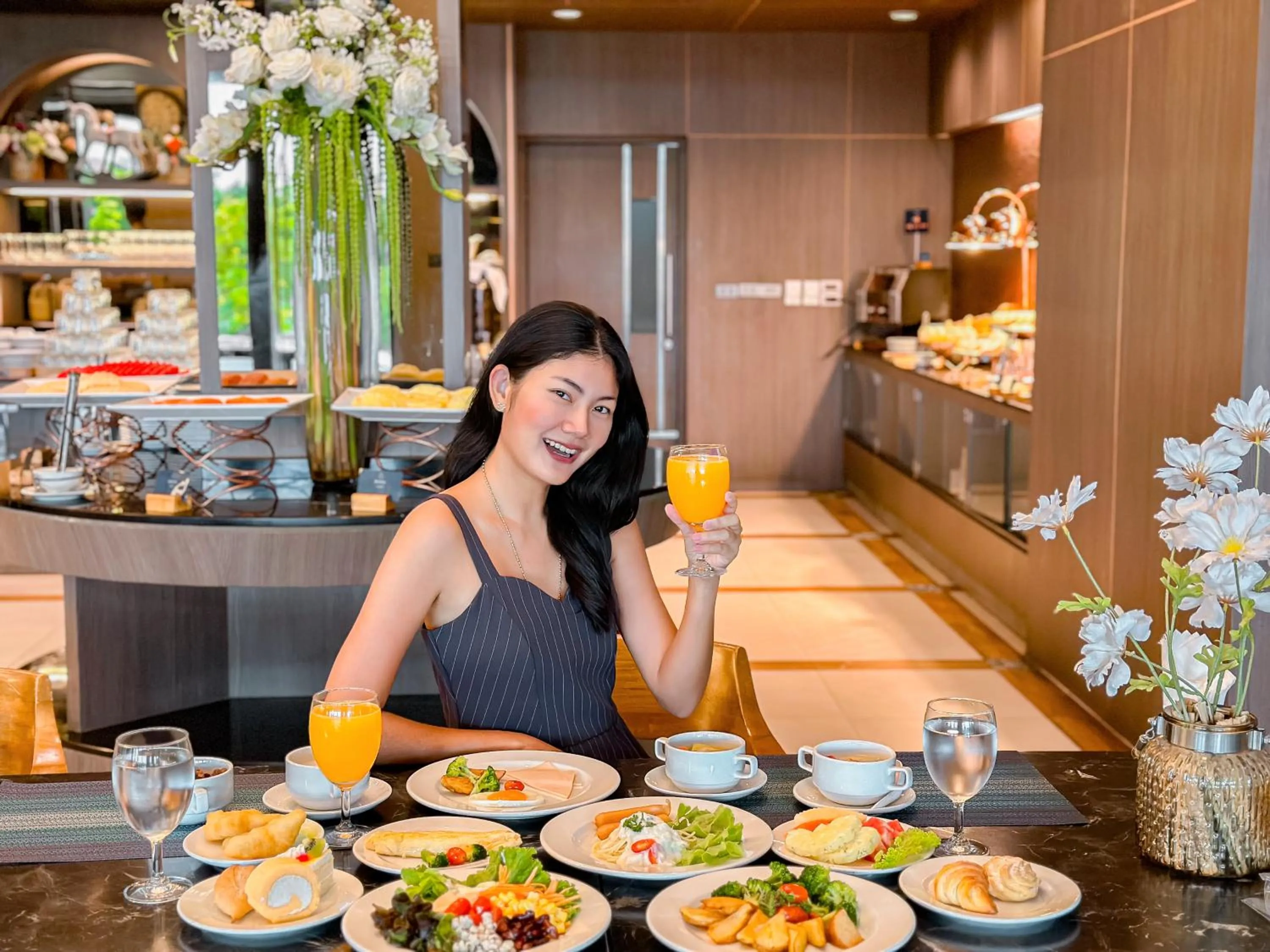 Food and drinks in The Cavalli Casa Resort