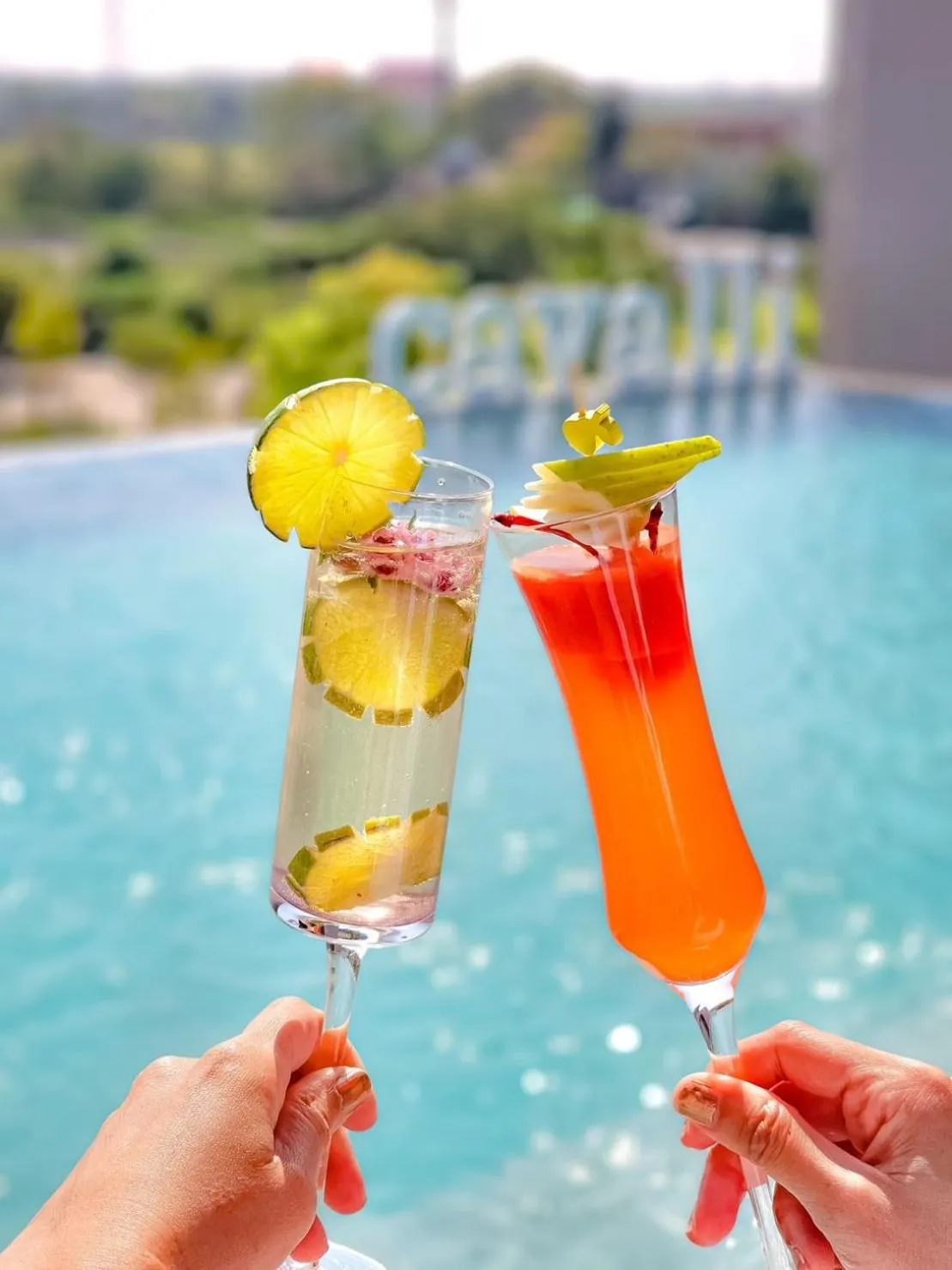 Drinks in The Cavalli Casa Resort