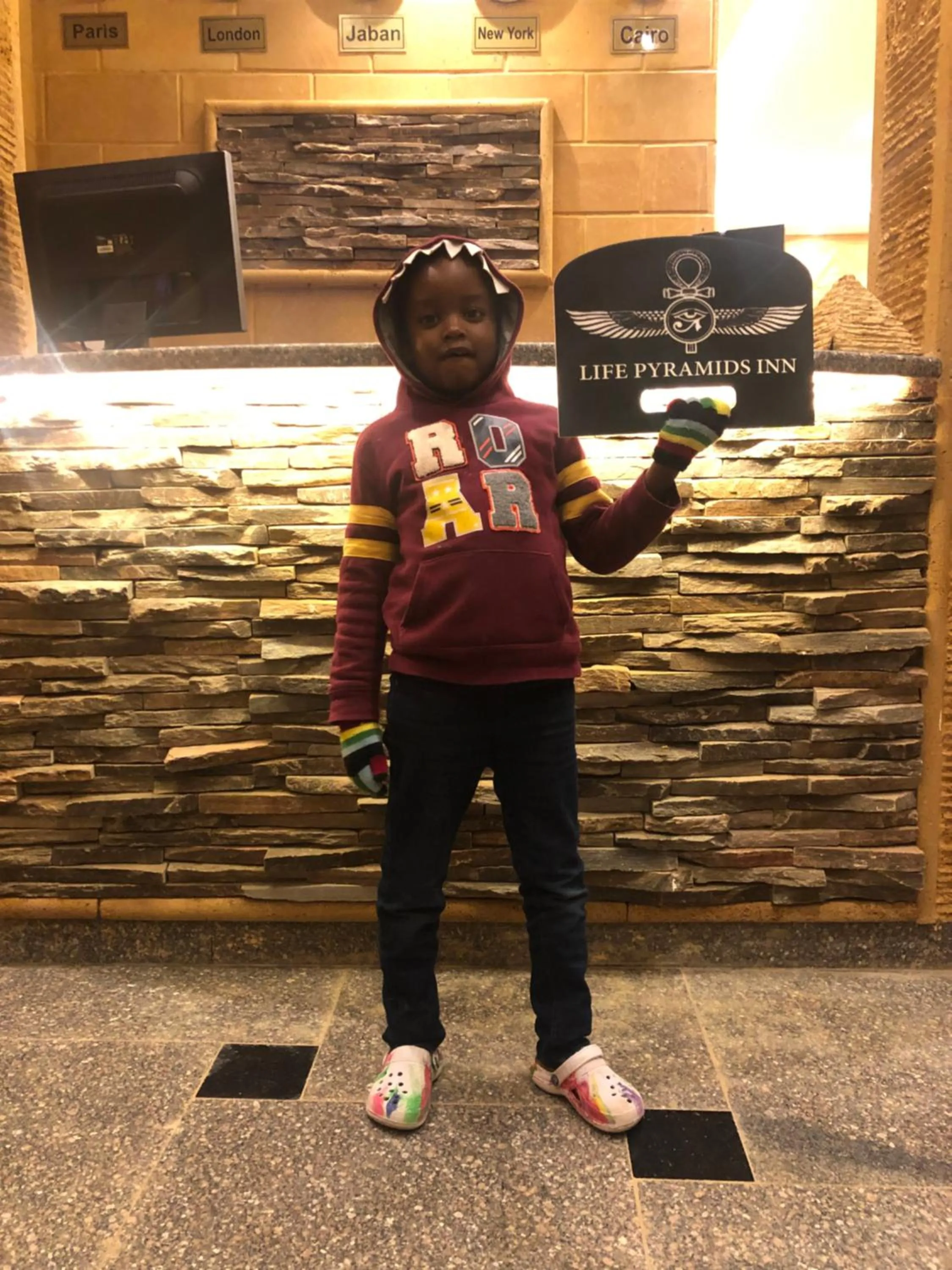 People in Life Pyramids Inn