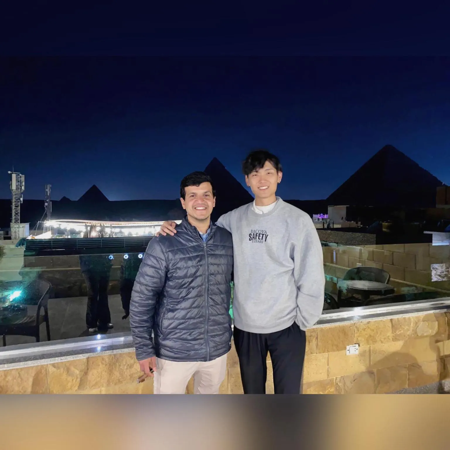 Mountain view in Life Pyramids Inn