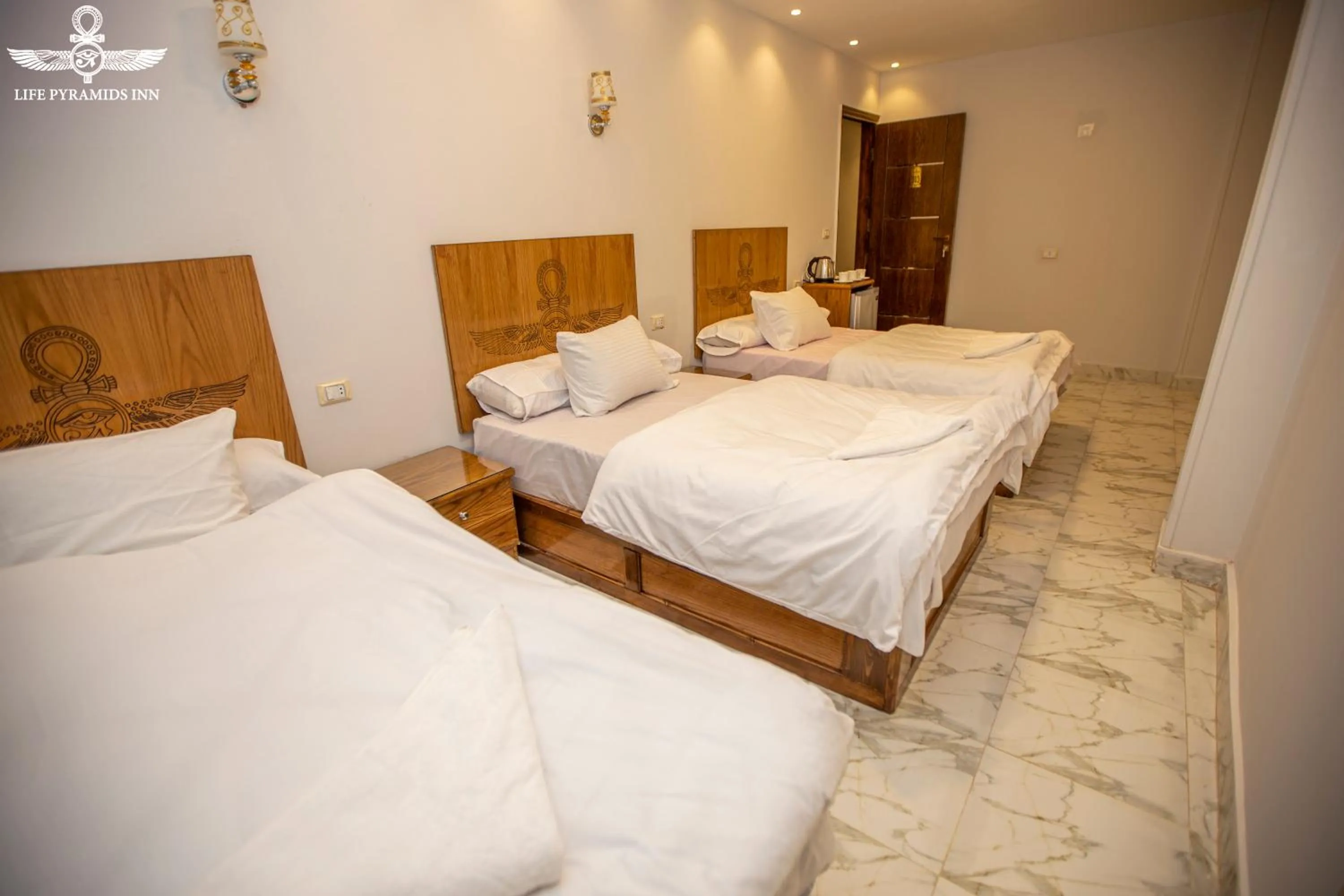 Bed in Life Pyramids Inn