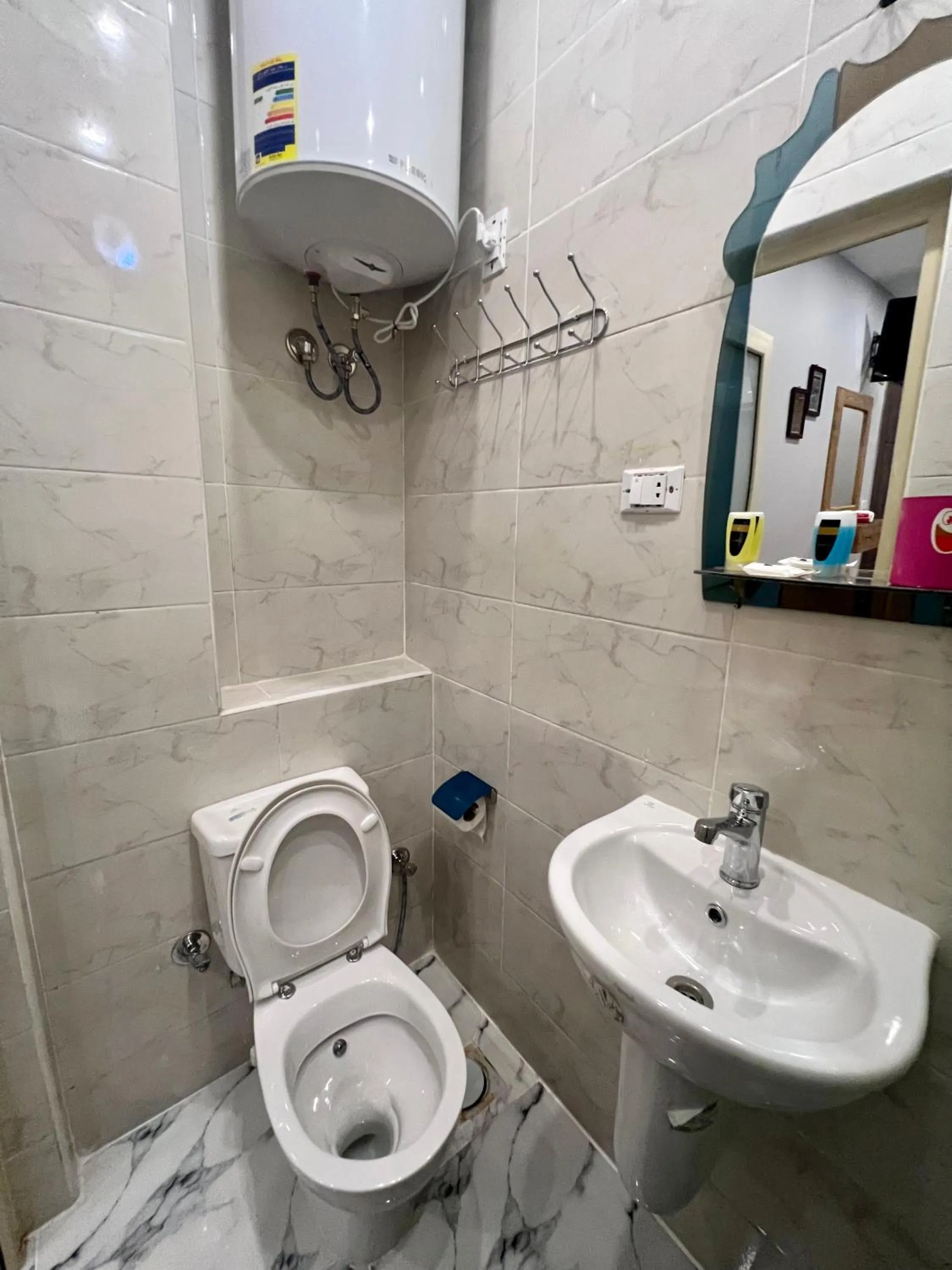 Bathroom in Life Pyramids Inn