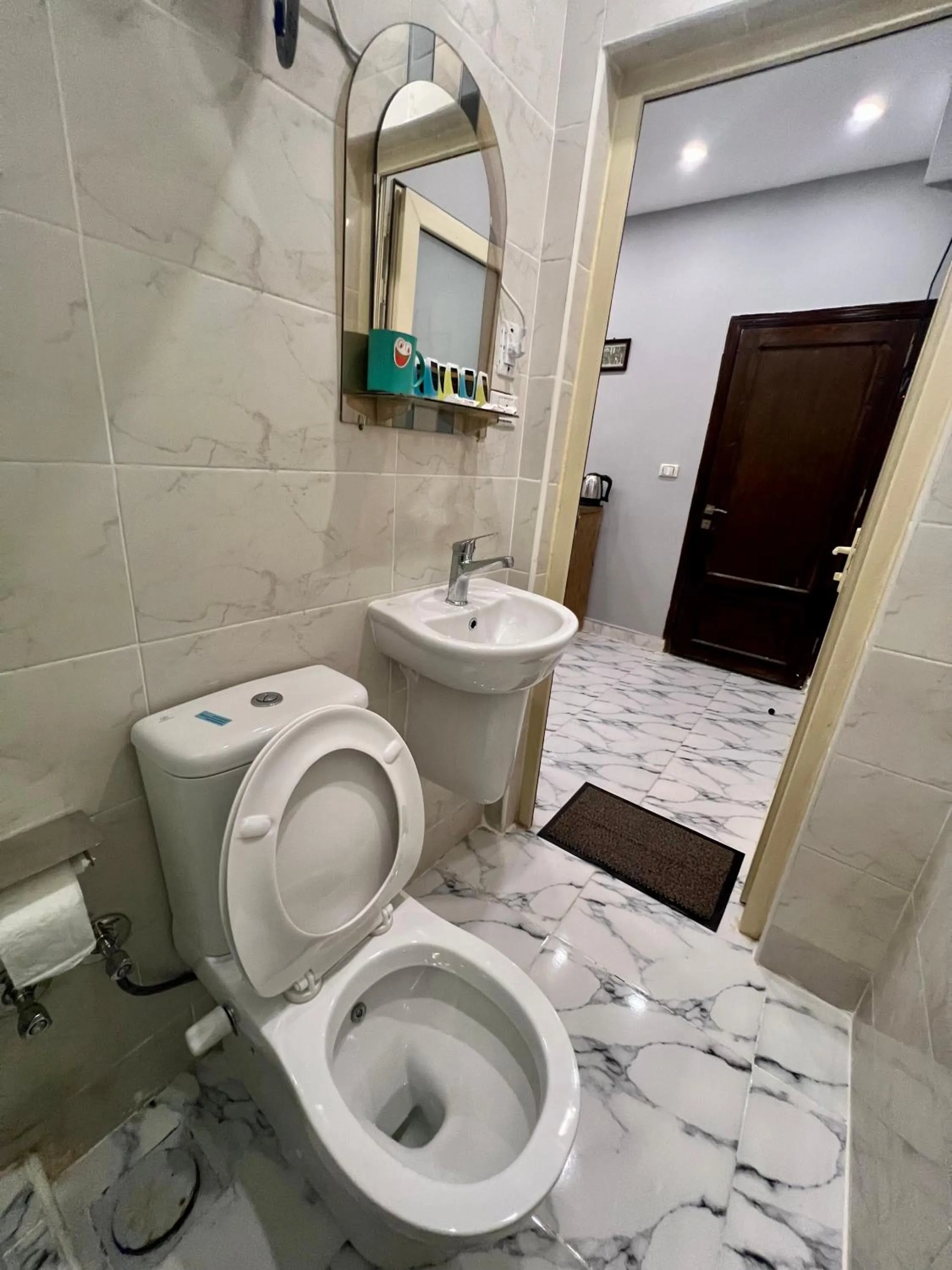 Bathroom in Life Pyramids Inn