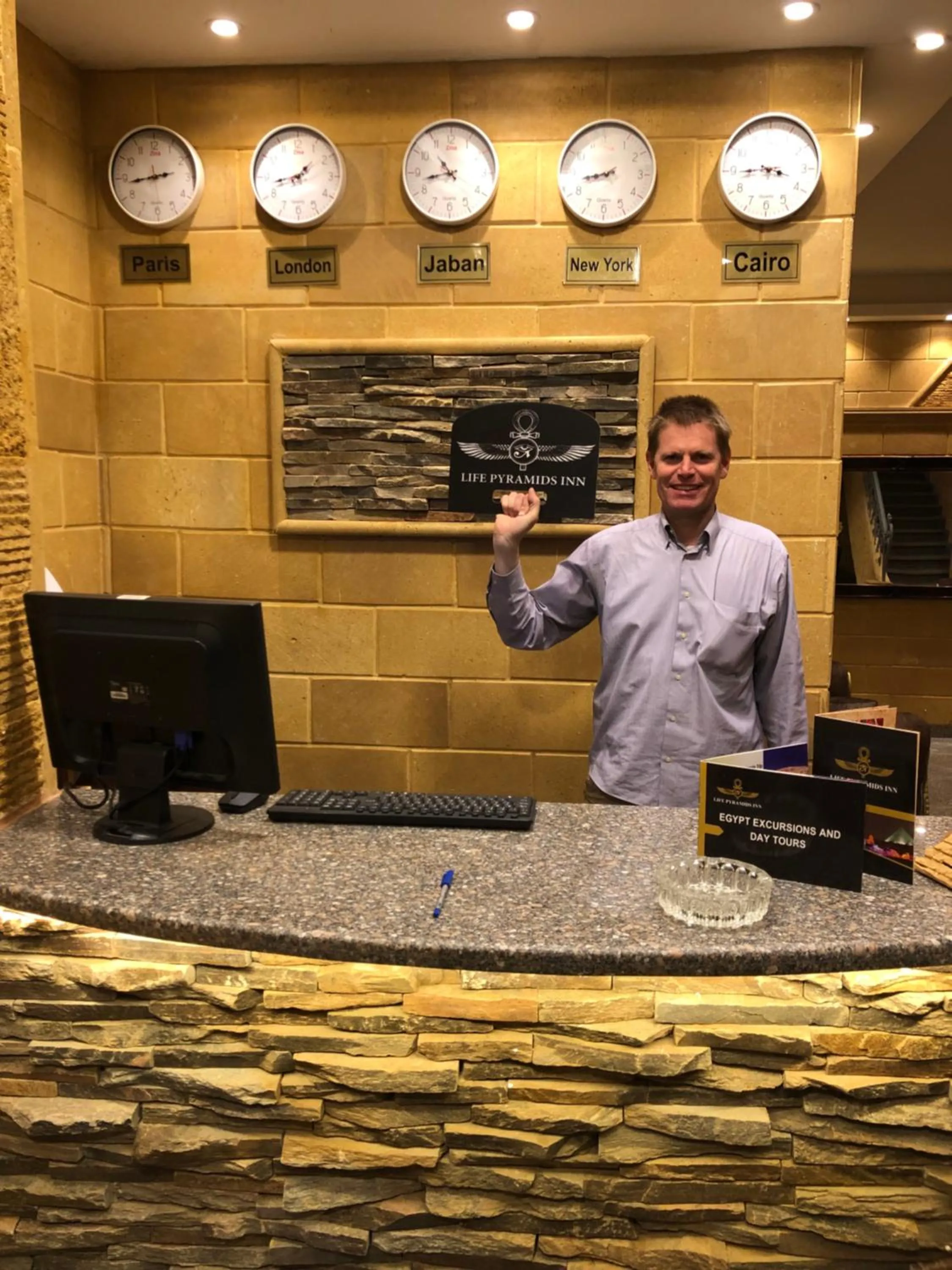 People in Life Pyramids Inn