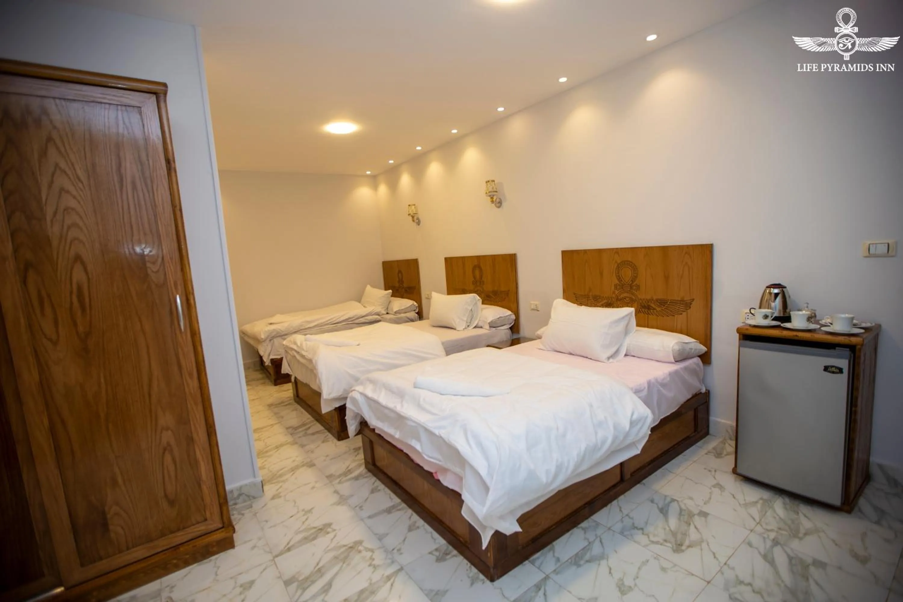 Bed in Life Pyramids Inn