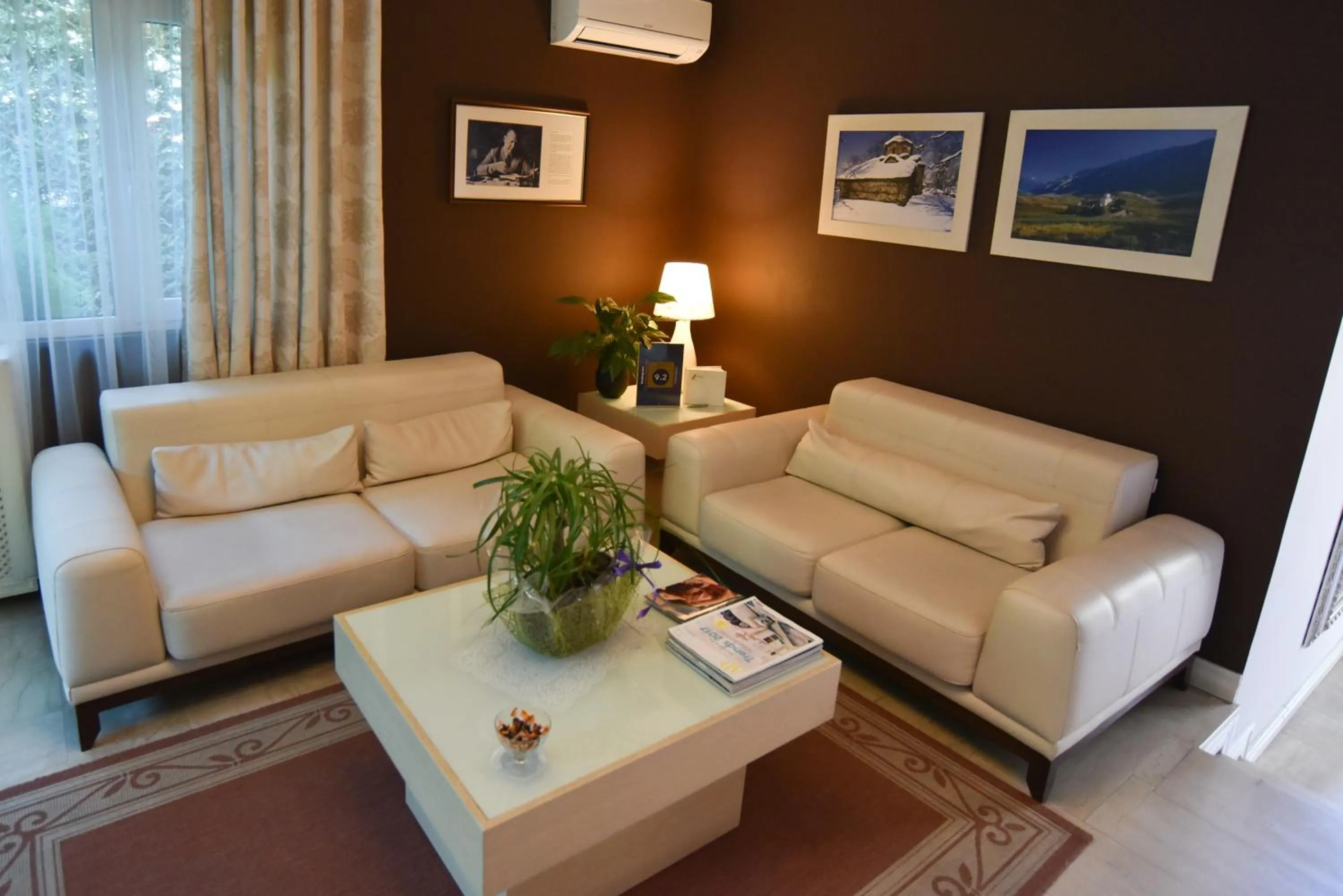 Lobby or reception in Hotel Sokrat