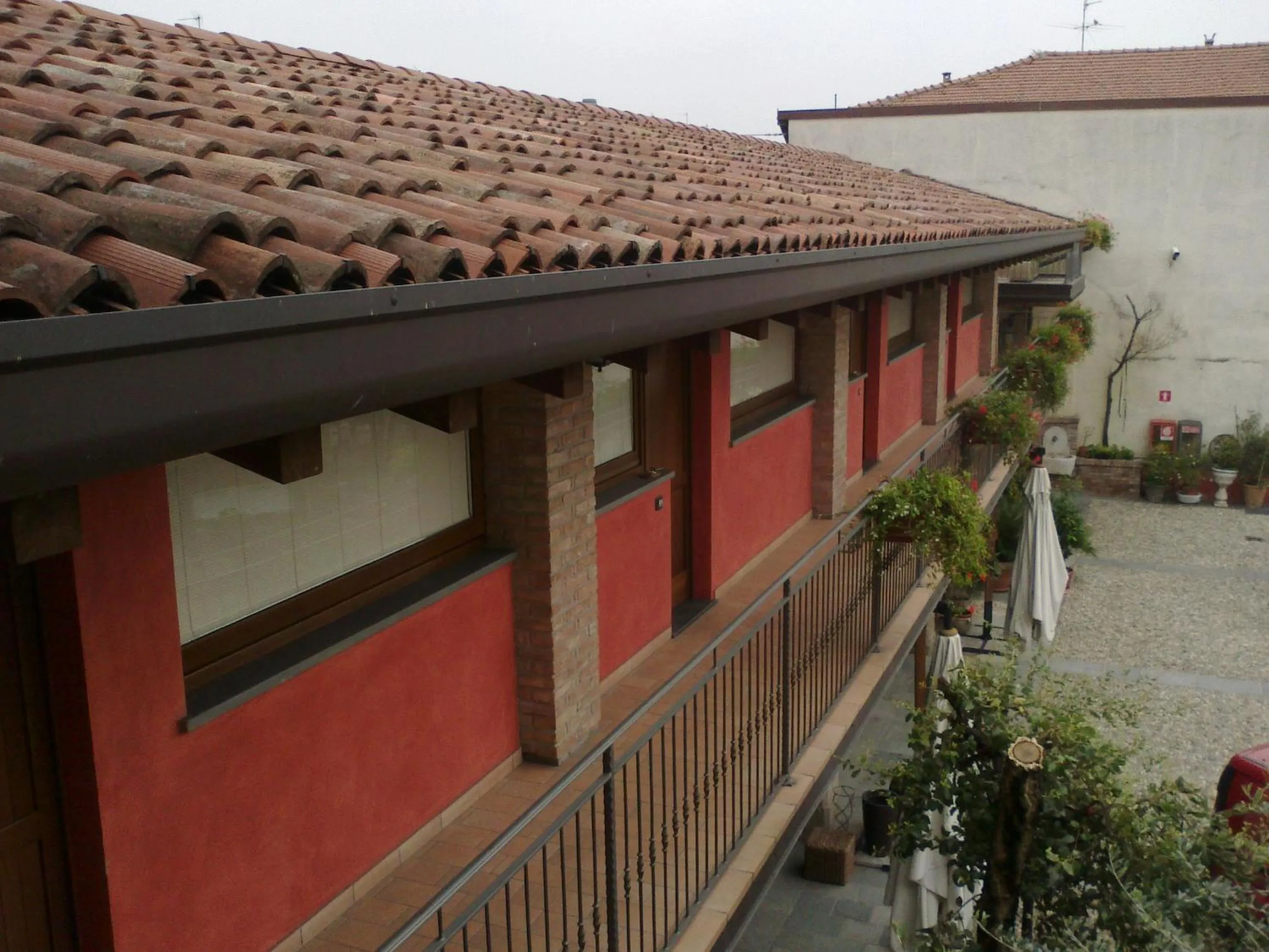 Garden view in Hotel Ristorante La Bettola