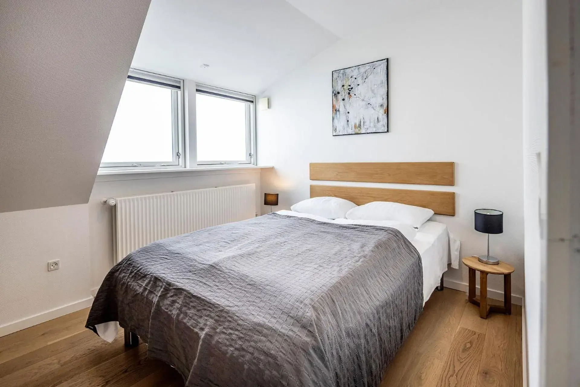 Bed in HOTEL SØMA Ilulissat Bed in HOTEL SØMA Ilulissat