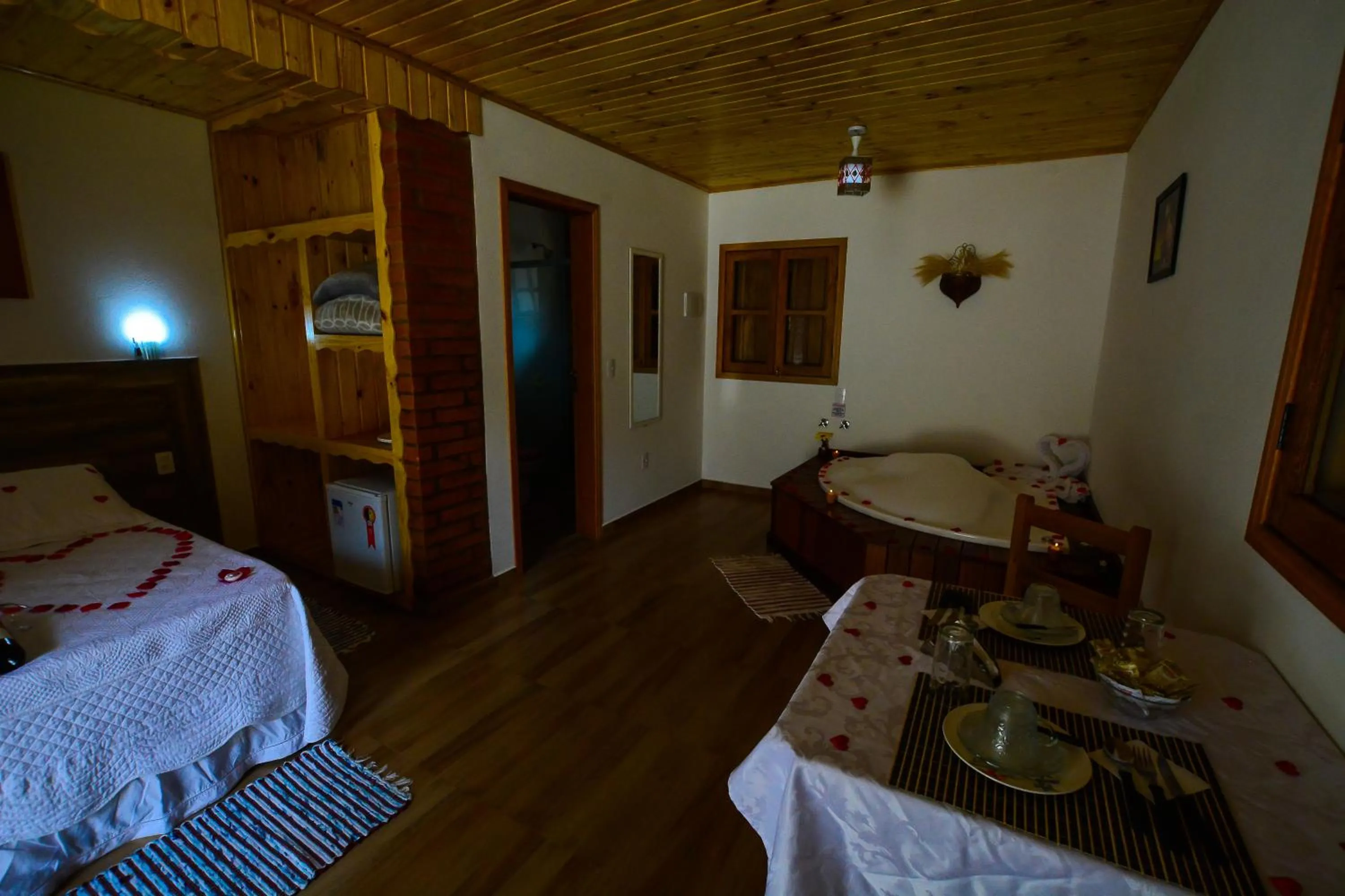 Bed in Pousada Varanda Colibri