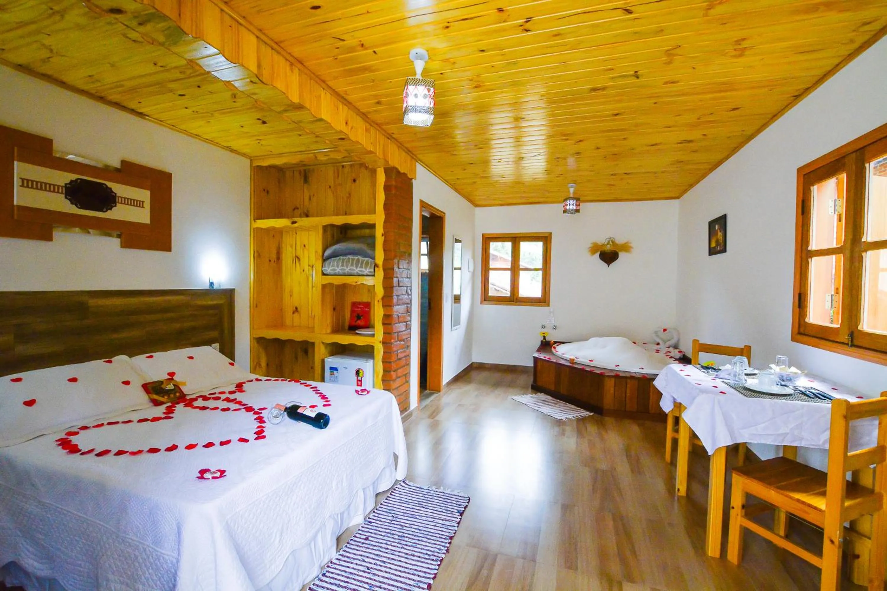 Bed in Pousada Varanda Colibri