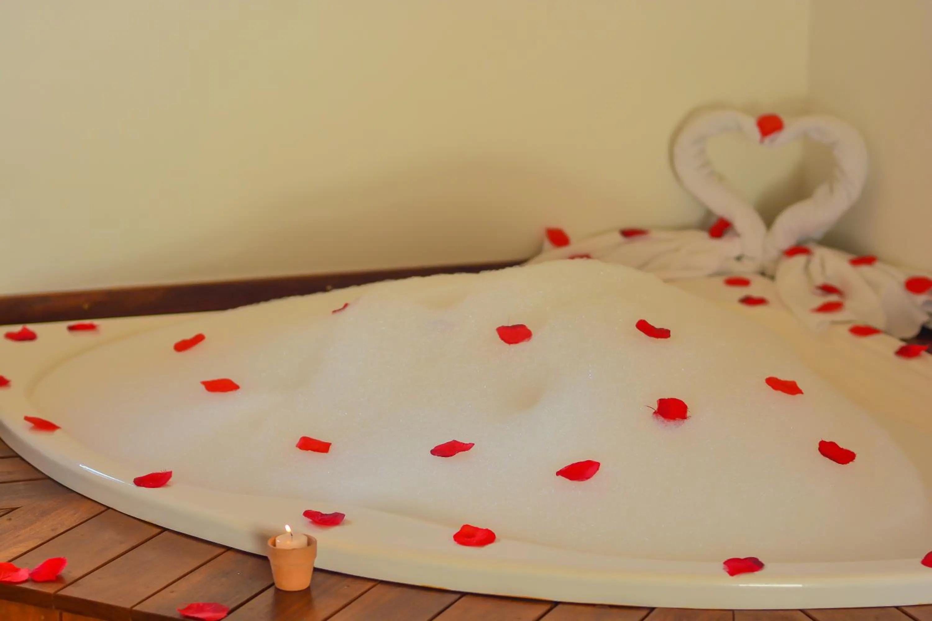 Bed in Pousada Varanda Colibri