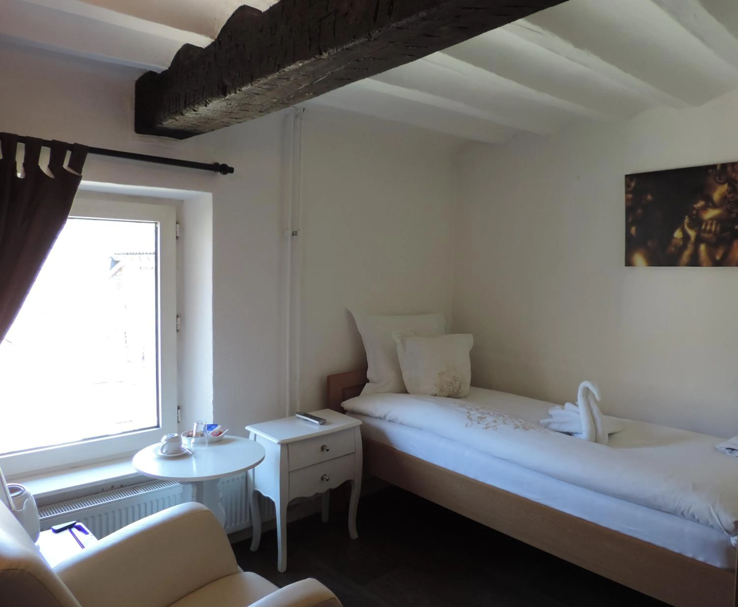 Bed in Hotel Berneau