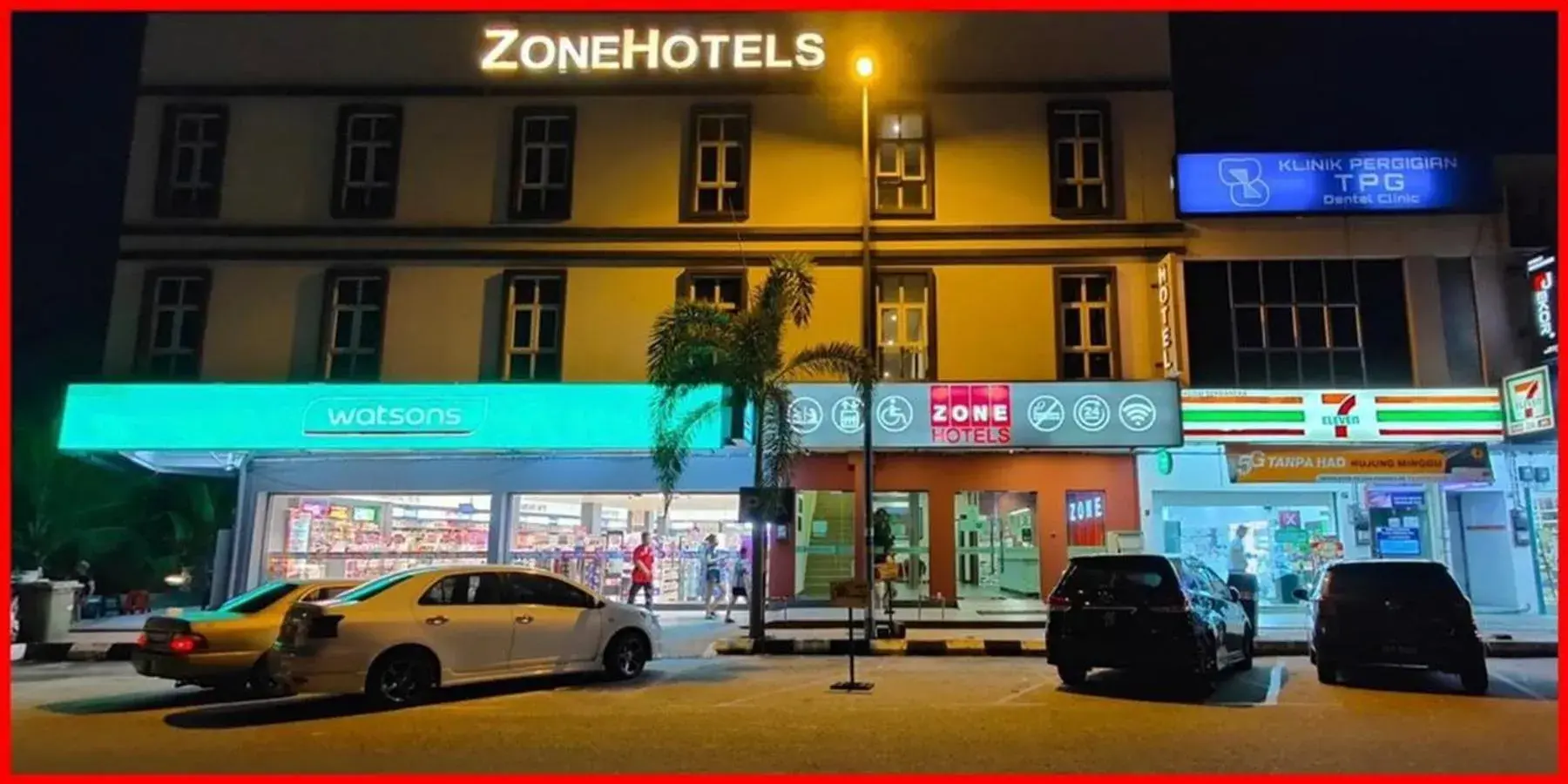 Property Building in ZONE Hotels, Telok Panglima Garang