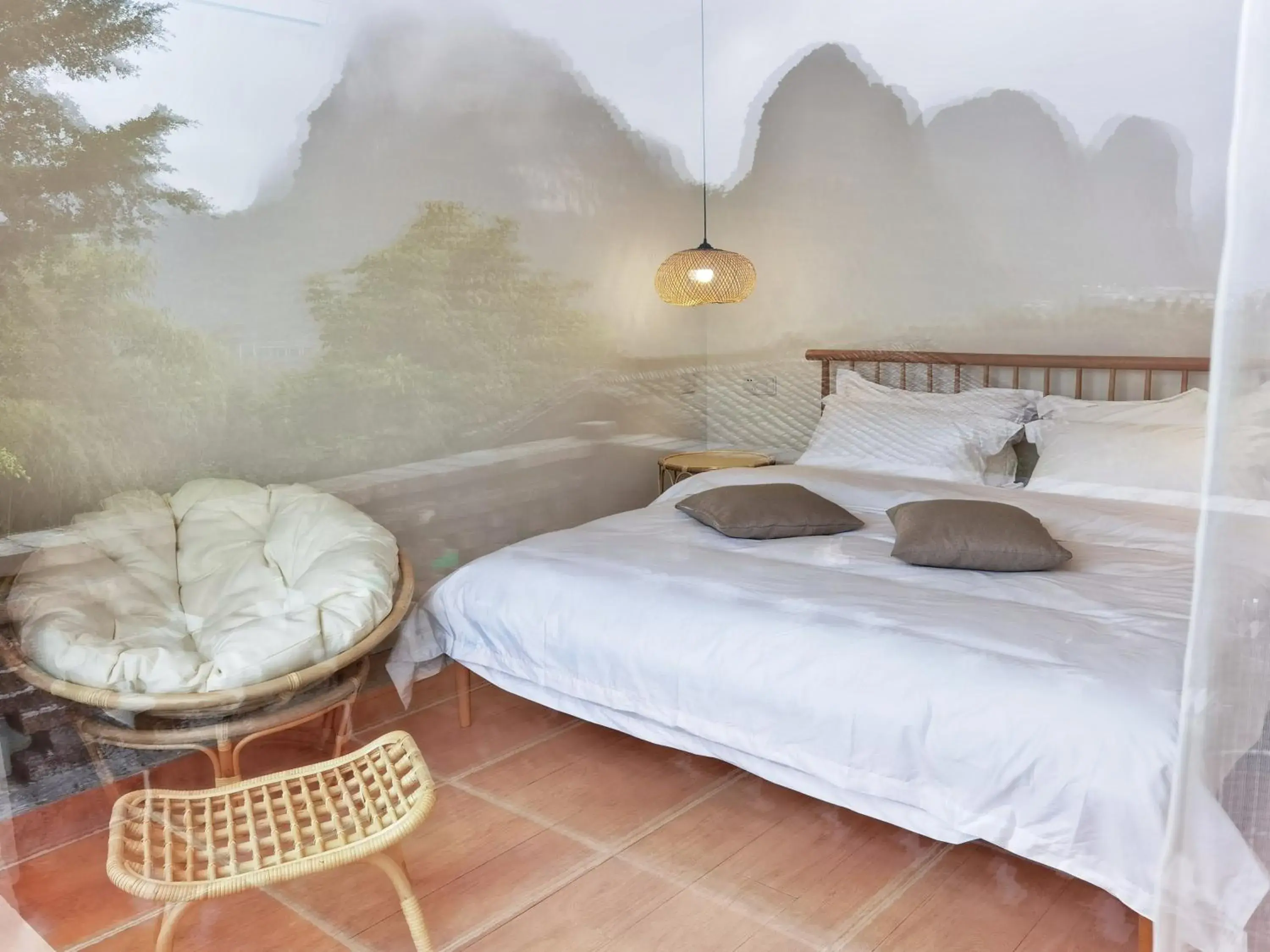 Bed in Riverside Retreat Hotel Bed in Riverside Retreat Hotel