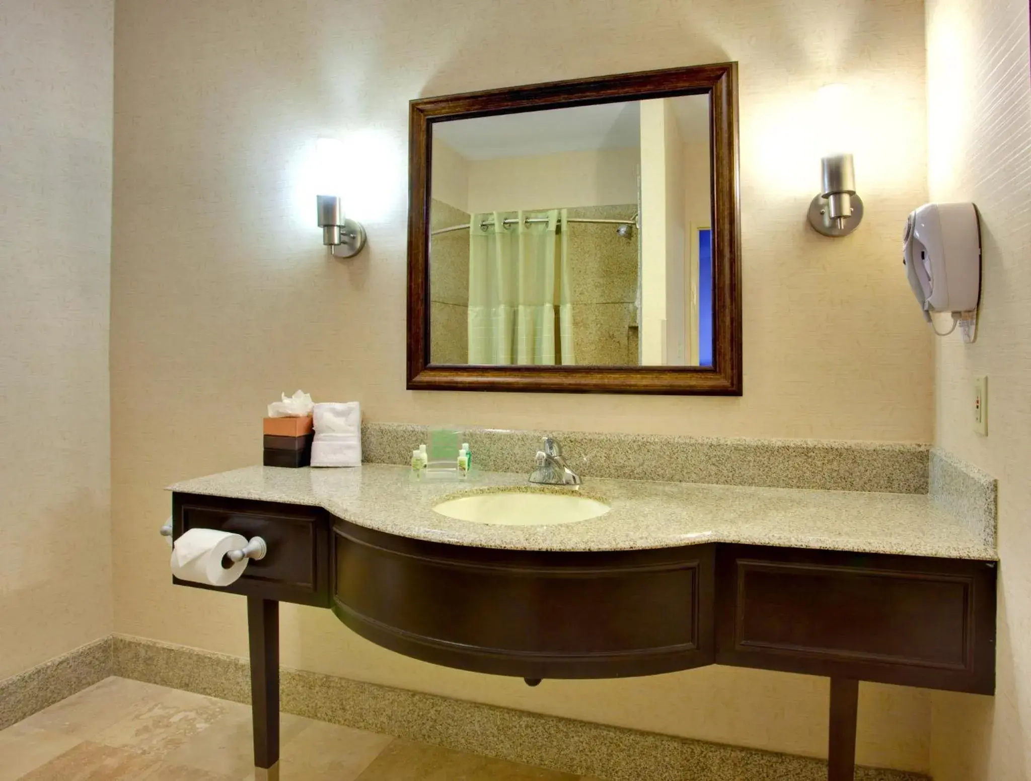 Bathroom in Holiday Inn Express La Mesa Near SDSU by IHG Bathroom in Holiday Inn Express La Mesa Near SDSU by IHG
