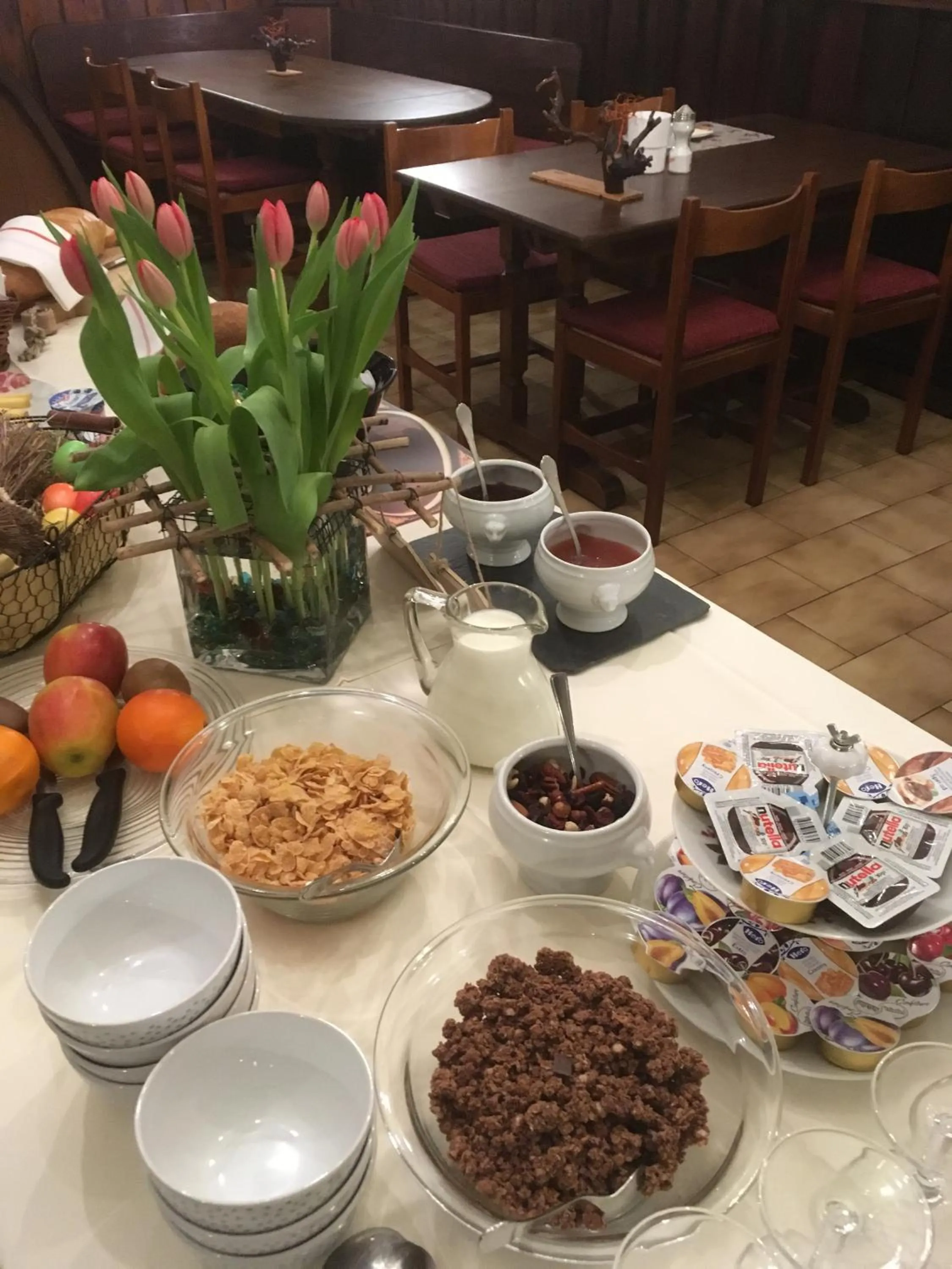 Buffet breakfast in Al Boccalino Bed&Breakfast