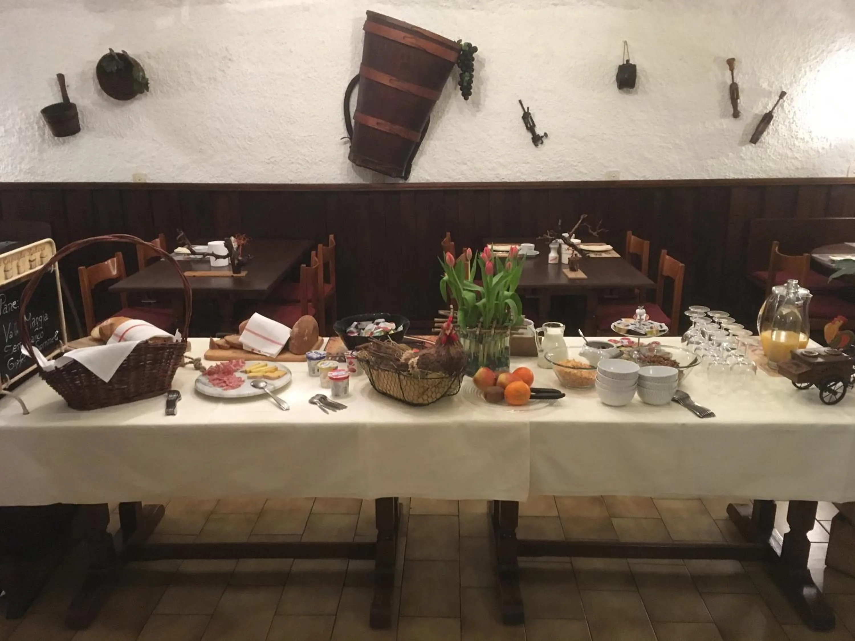 Buffet breakfast in Al Boccalino Bed&Breakfast