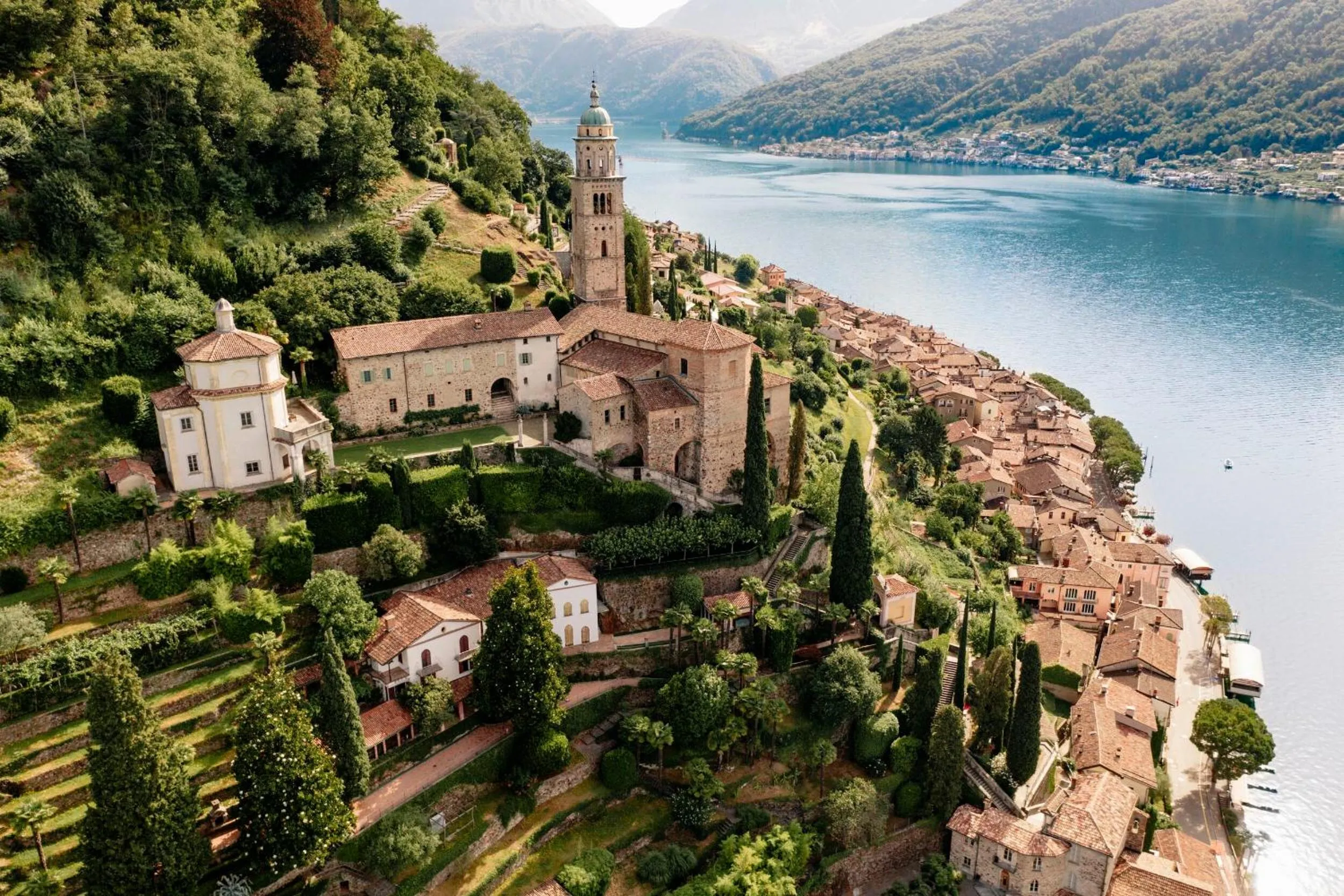 Area and facilities in AL BOCCALINO Bed & Breakfast Melide Lugano Ticino