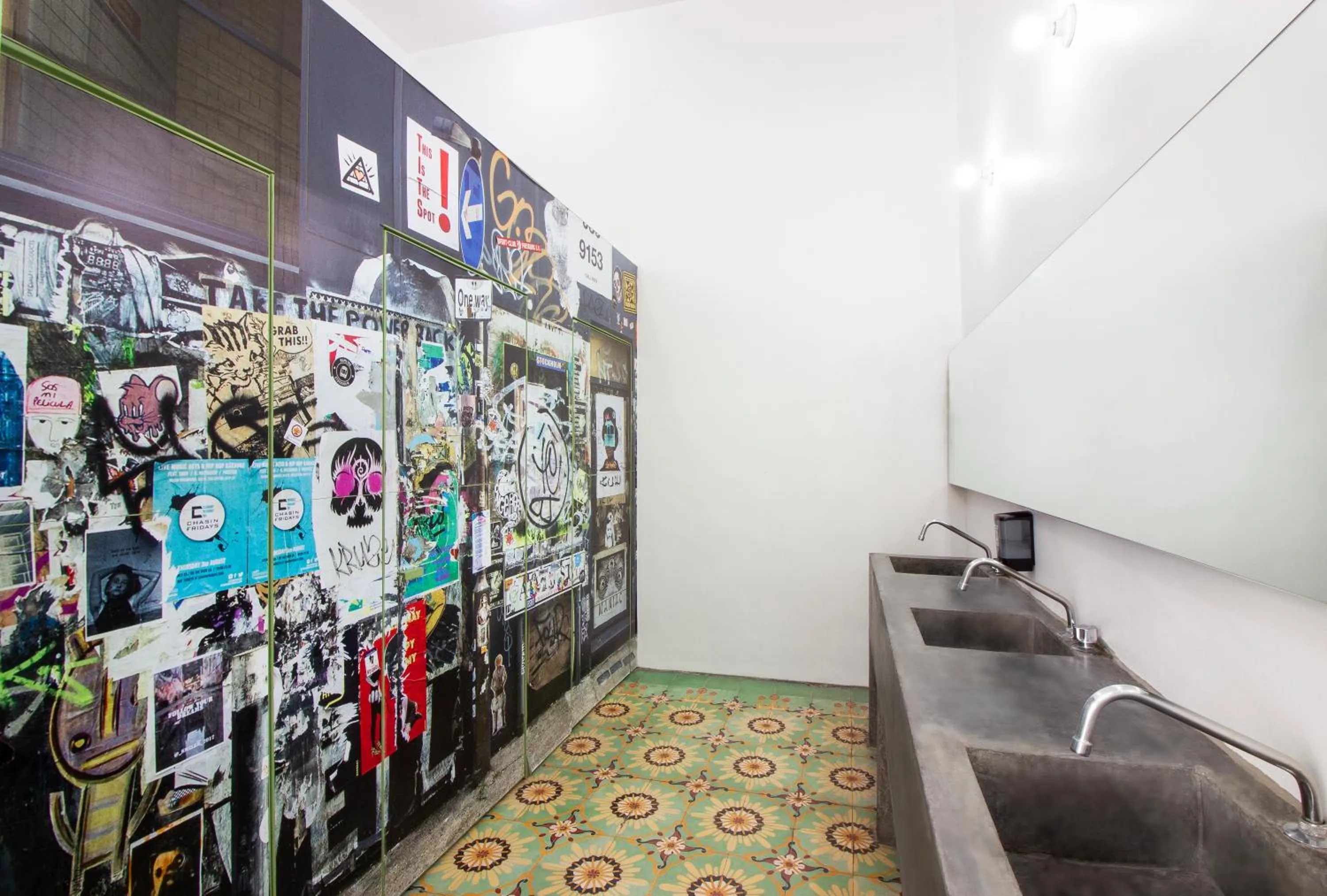 Area and facilities in CASA MX alameda