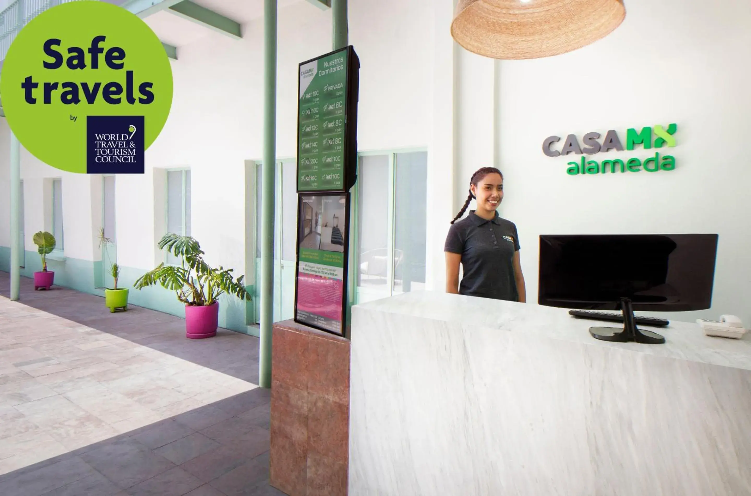 Lobby or reception in CASA MX alameda Lobby or reception in CASA MX alameda